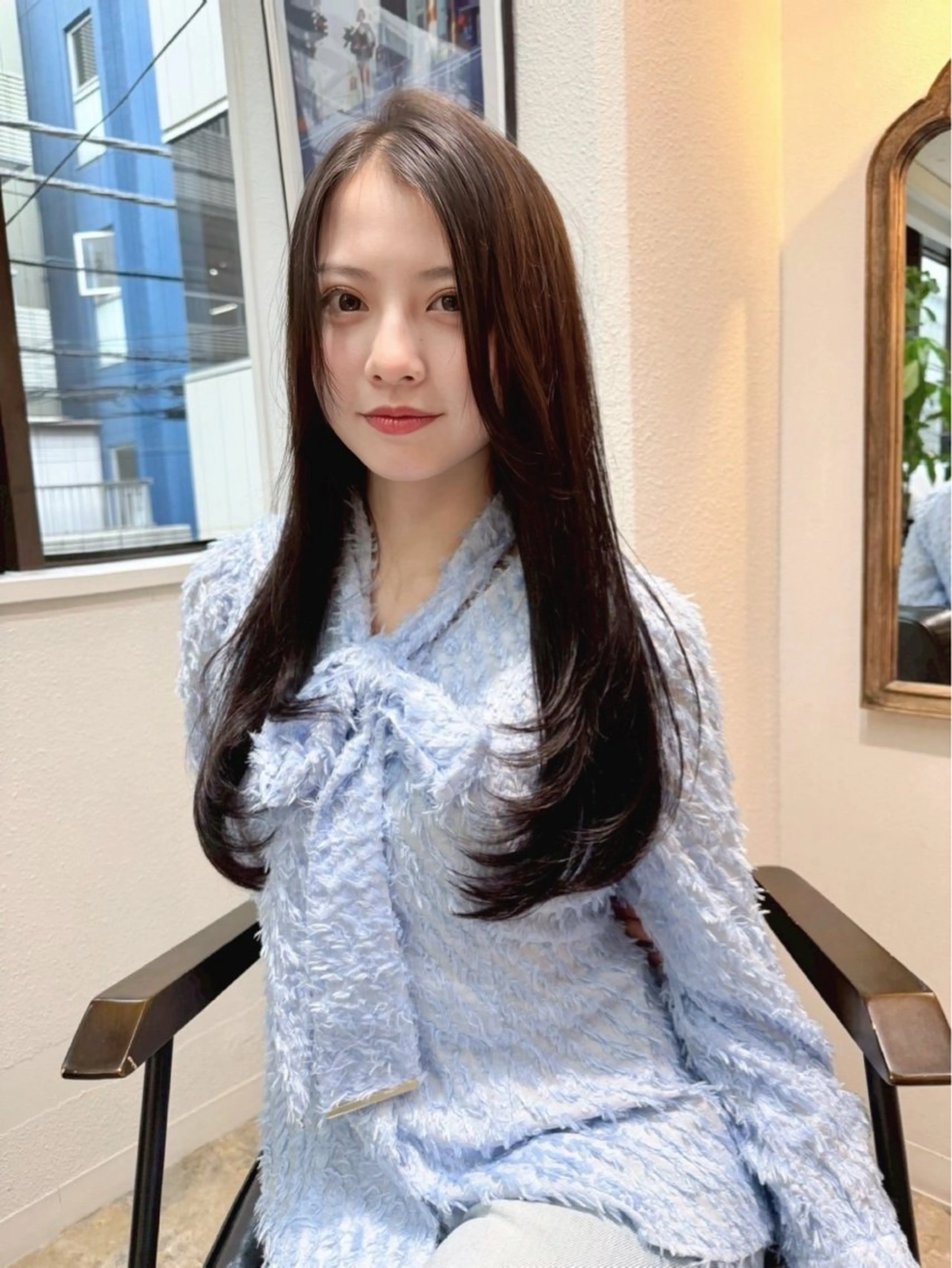 ロング 🎀ゆうな/艶髪/ 透明感カラー🎀のヘアスタイル