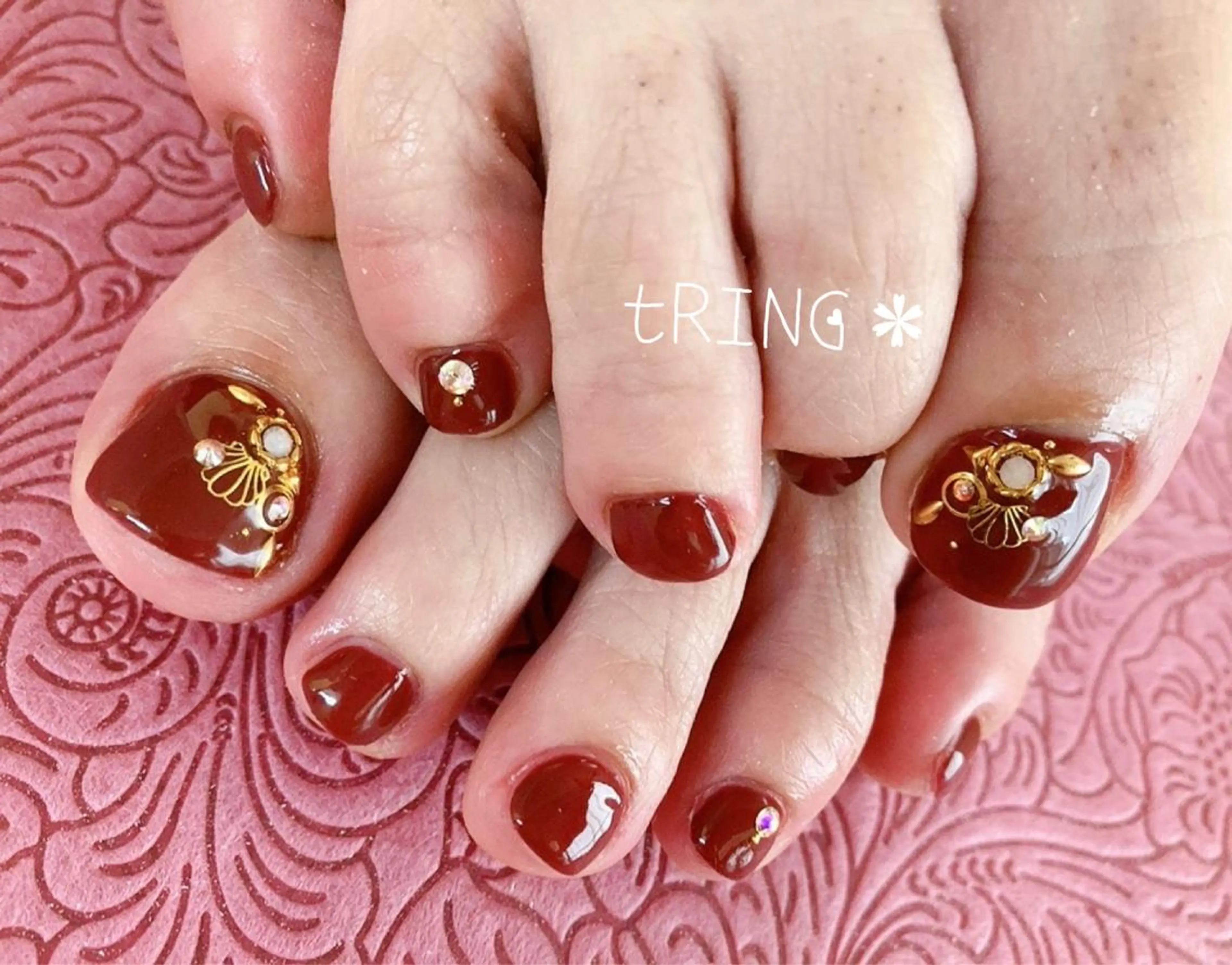 ネイル フットネイル tRING＊ しいの木台のネイルデザイン