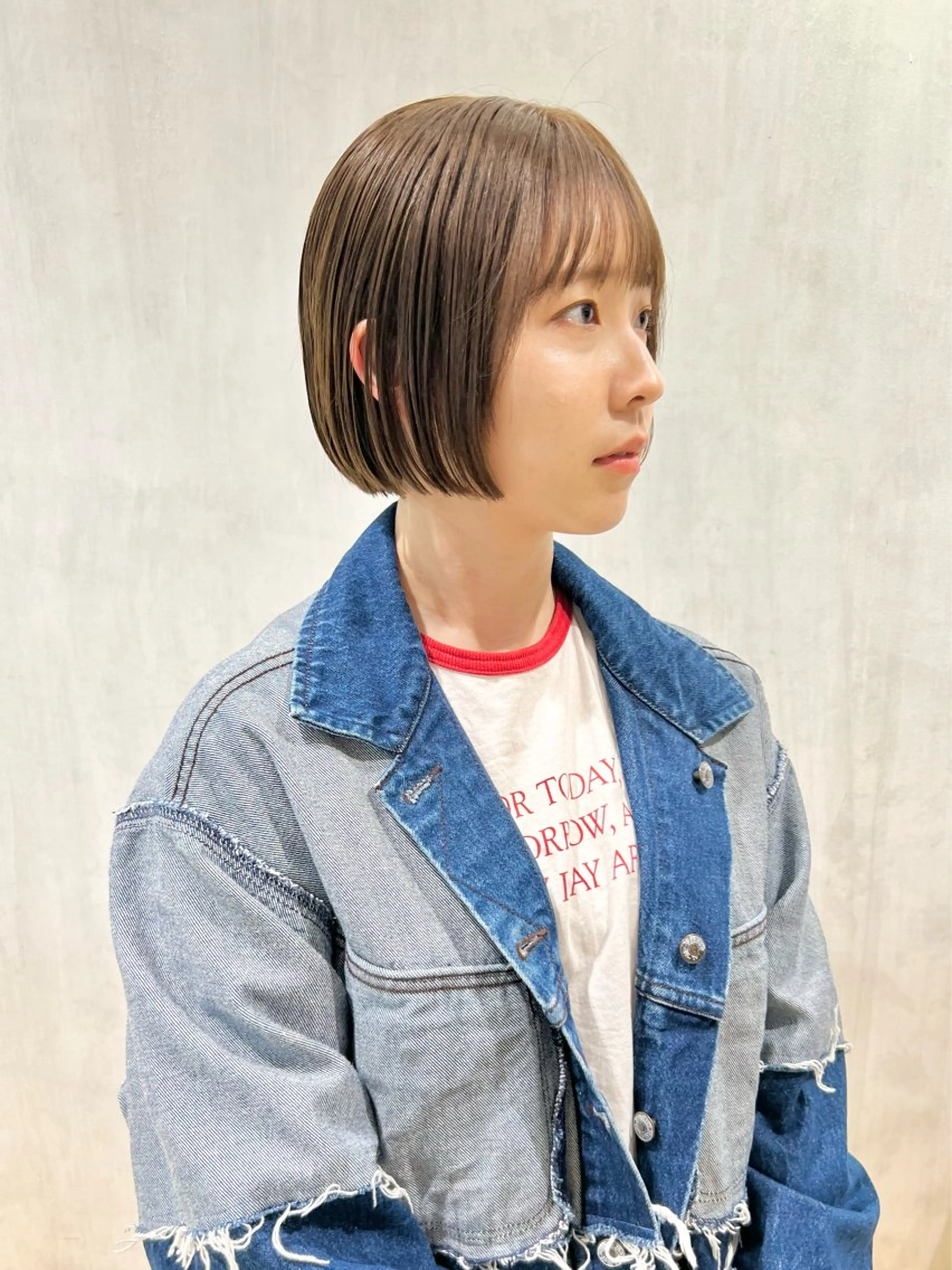 ショート カラー パーマ ボブ くせ毛 ストレートパーマ カット ヘアカラー トリートメント メンズパーマ/メンズ カット/古川晴輝のヘアスタイル