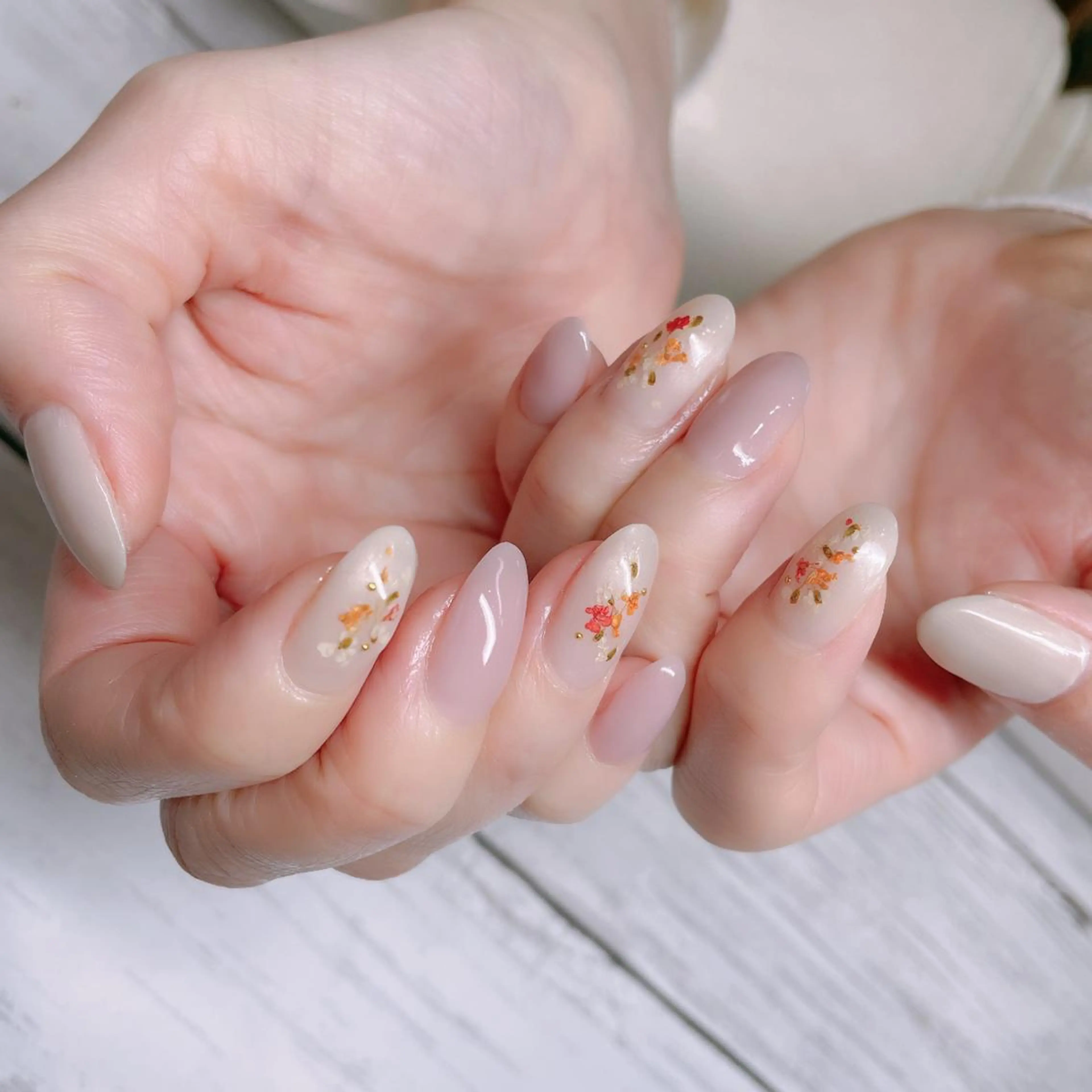 ネイル Aim* 深爪・自爪育成専門店のネイルデザイン