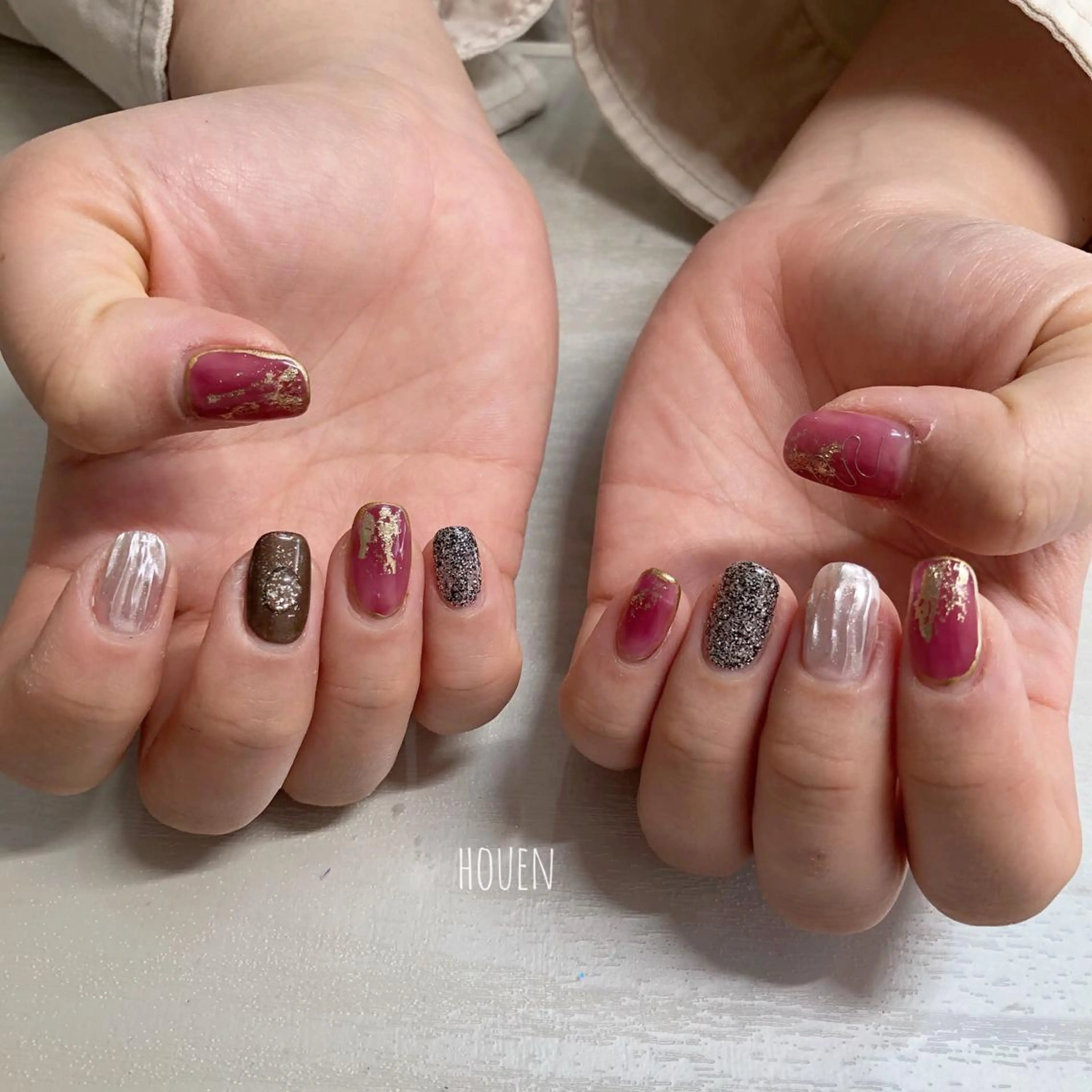 ネイル 持ち込み I P'ink nail salon所属・I pinknail 韓国風·持ち込み専門のネイルデザイン