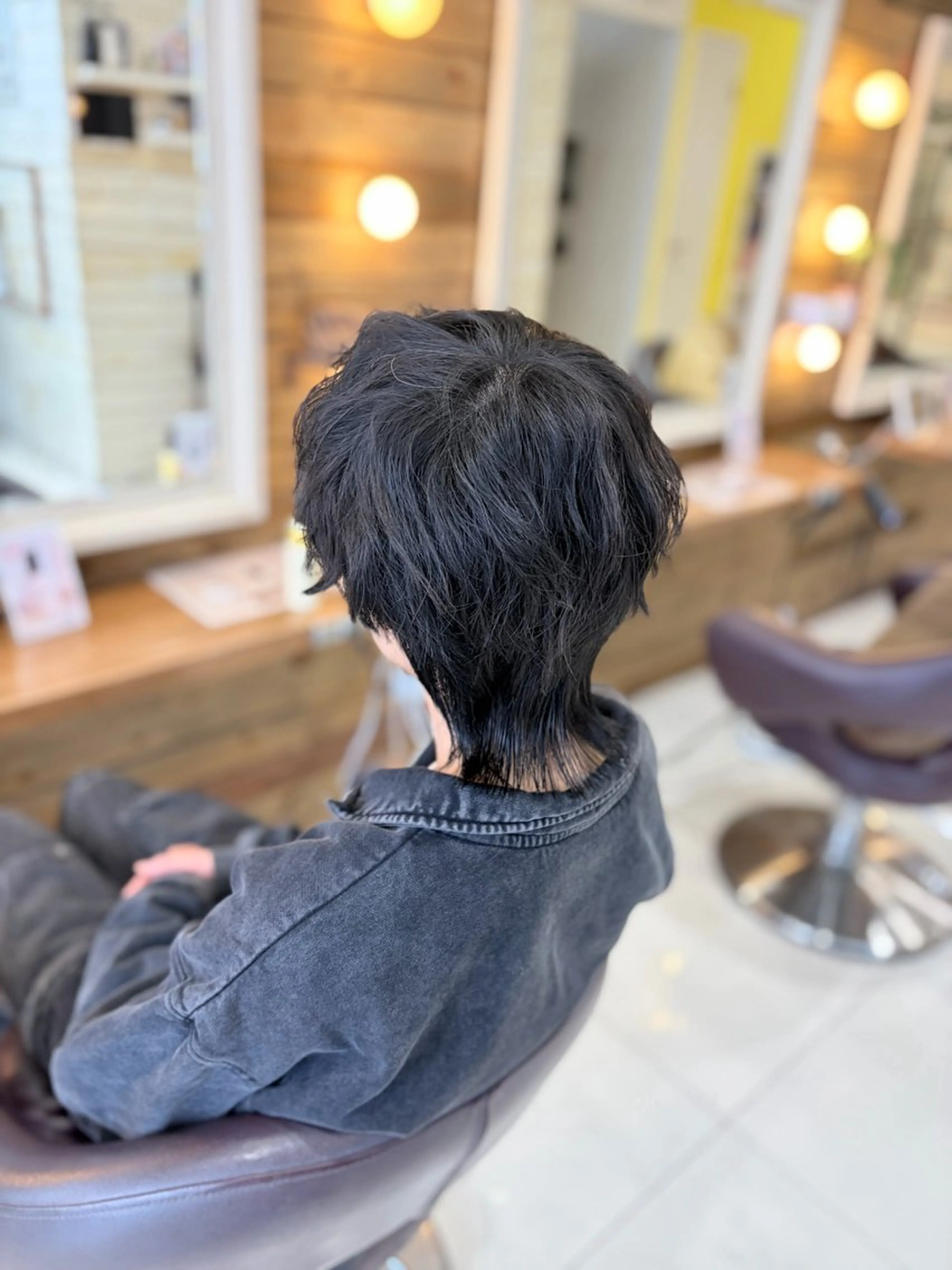 メンズ カット メンズパーマ/ウルフ /似合わせカット滉一のヘアスタイル