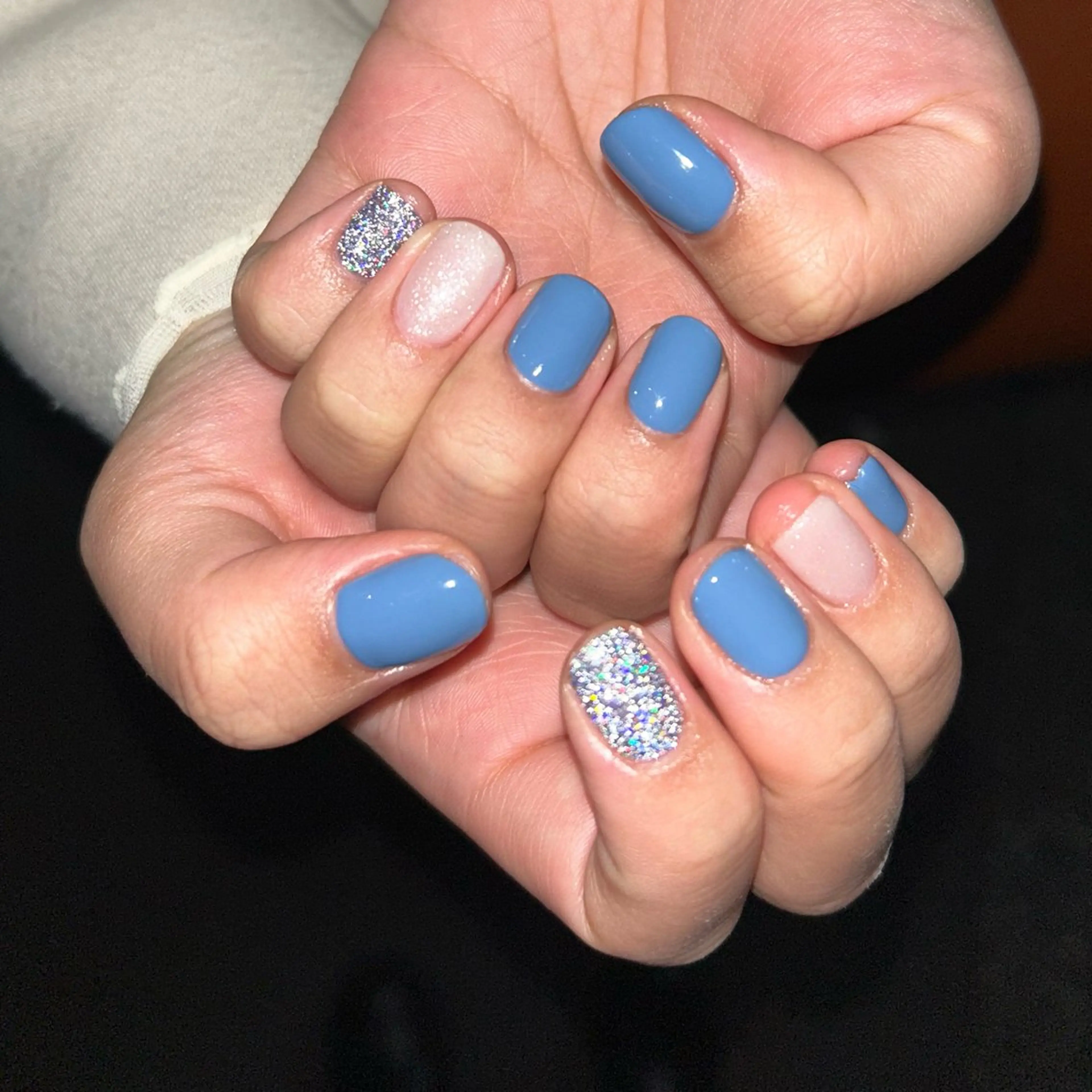 ネイル フラッシュネイル ワンカラーネイル Yumi 広尾|恵比寿ネイルのネイルデザイン