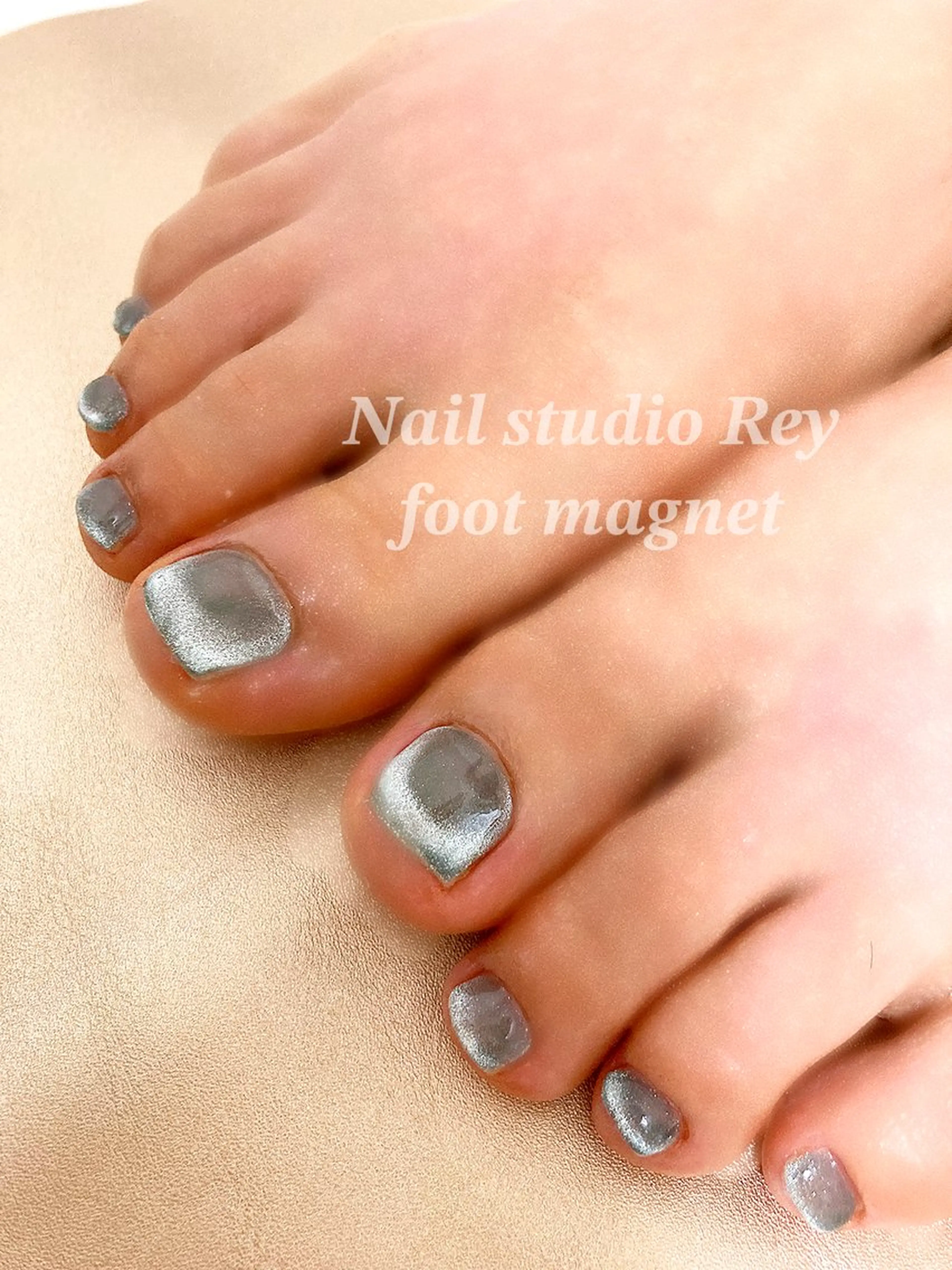 ご新規様クーポン🩵 👣 フットネイル　マグネットの写真