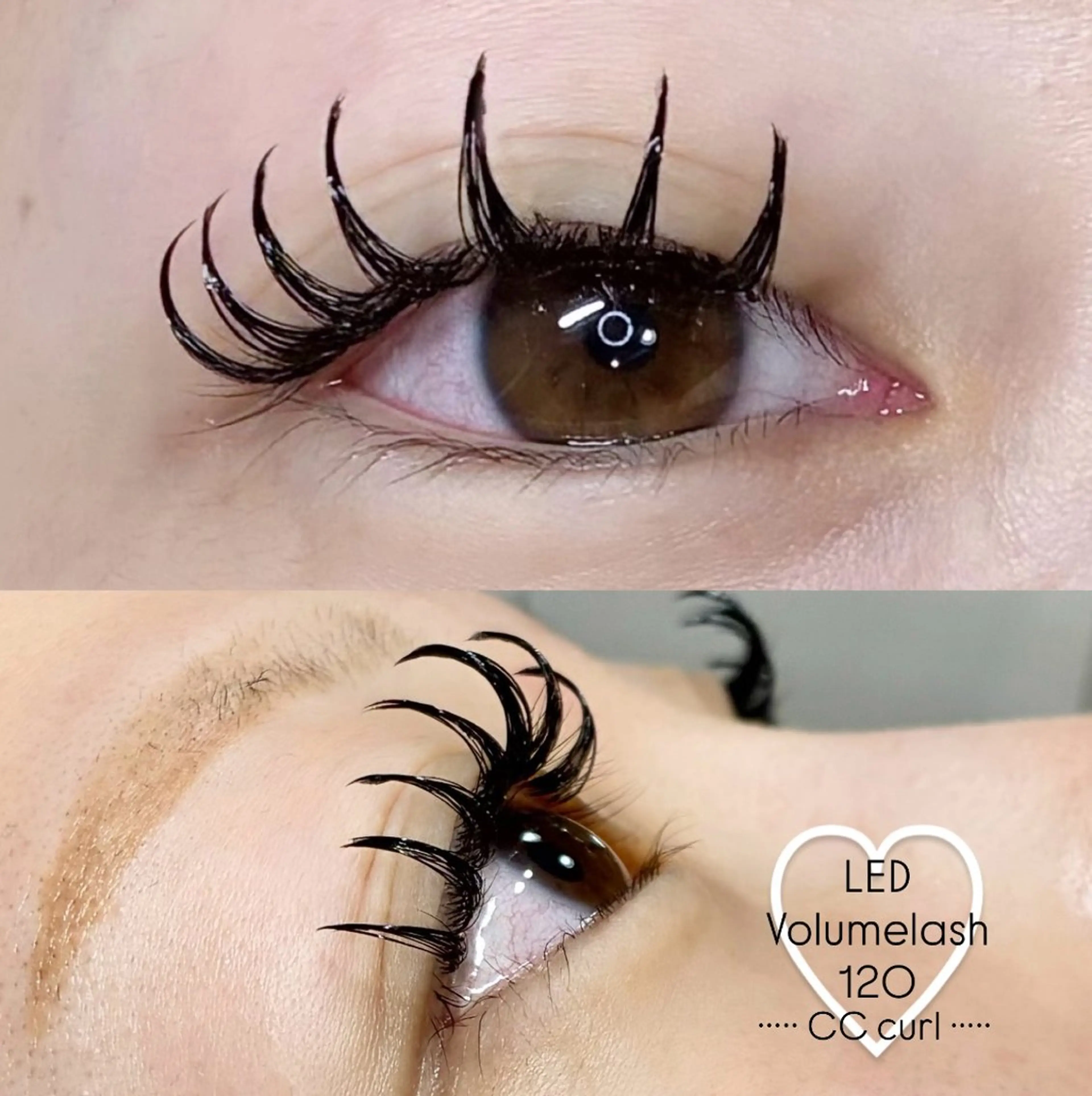 マツエク・マツパ 束感まつ毛 ボリュームラッシュ LEDエクステ専門店 Fedis 京橋のマツエク・マツパデザイン