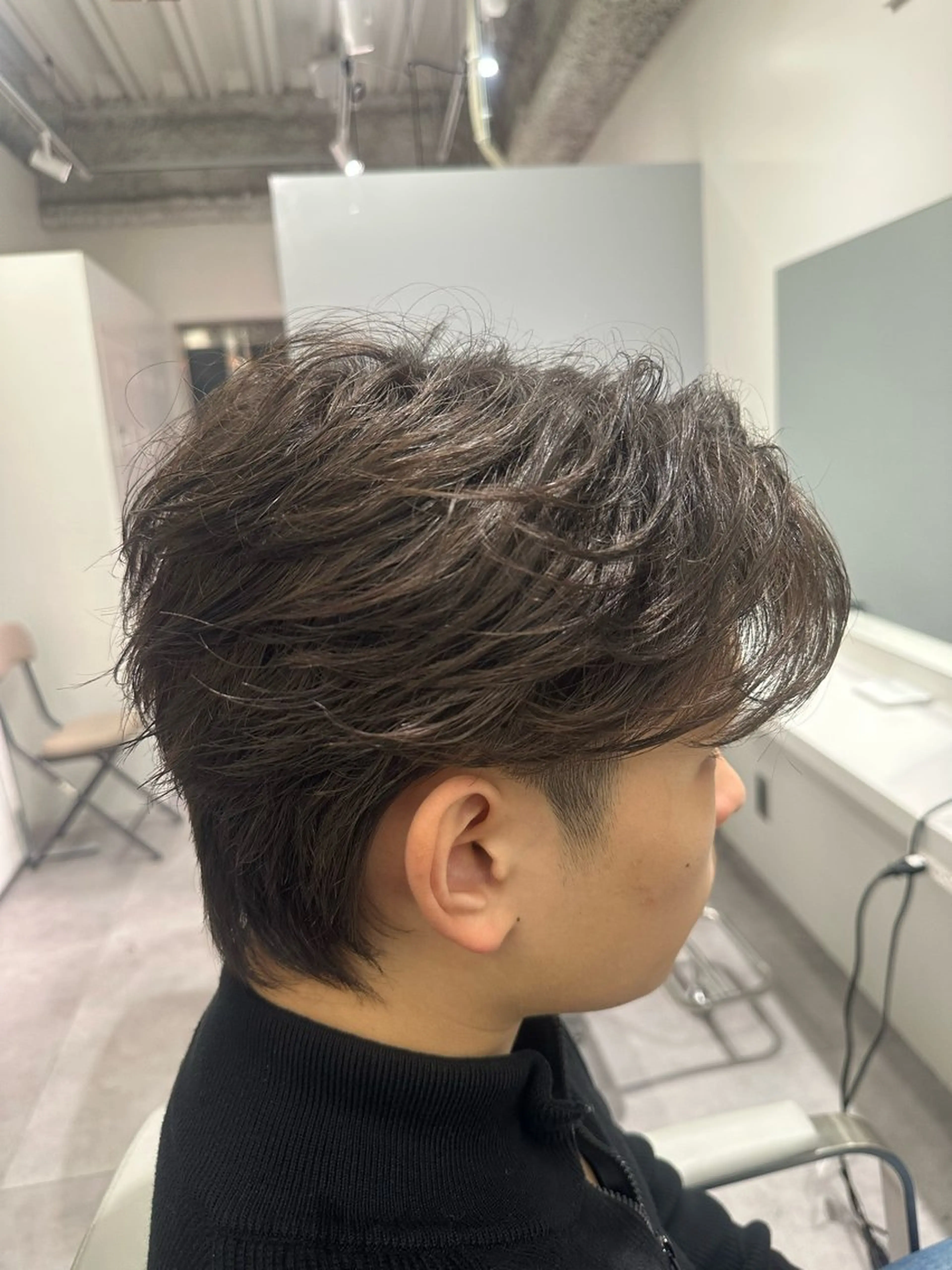 パーマ メンズ カット パーマ トリートメント ヘッドスパ 【メンズ特化】／ パーマ/名駅/Jinのヘアスタイル