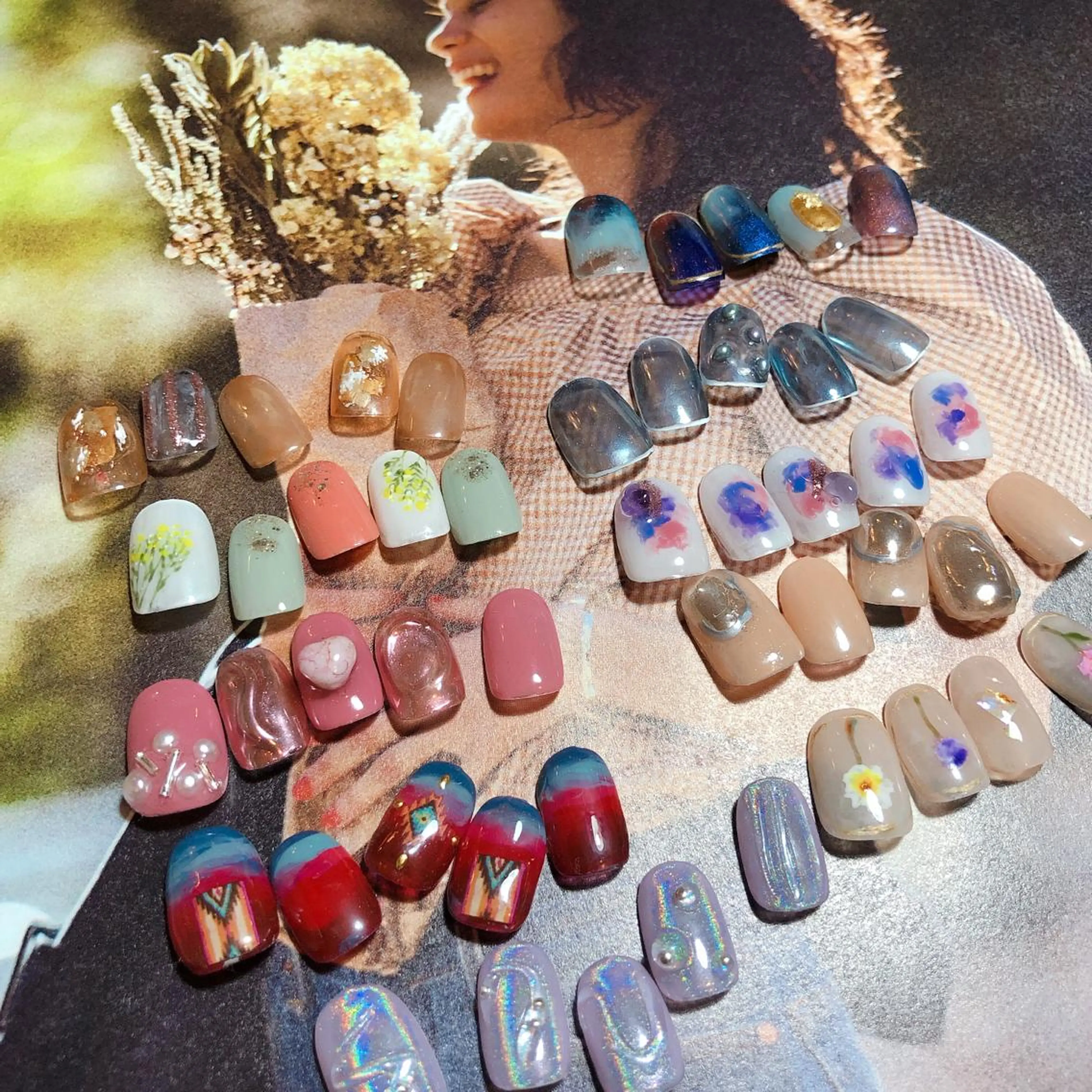 ネイル ミディアムネイル アトリエ UNICOのネイルデザイン