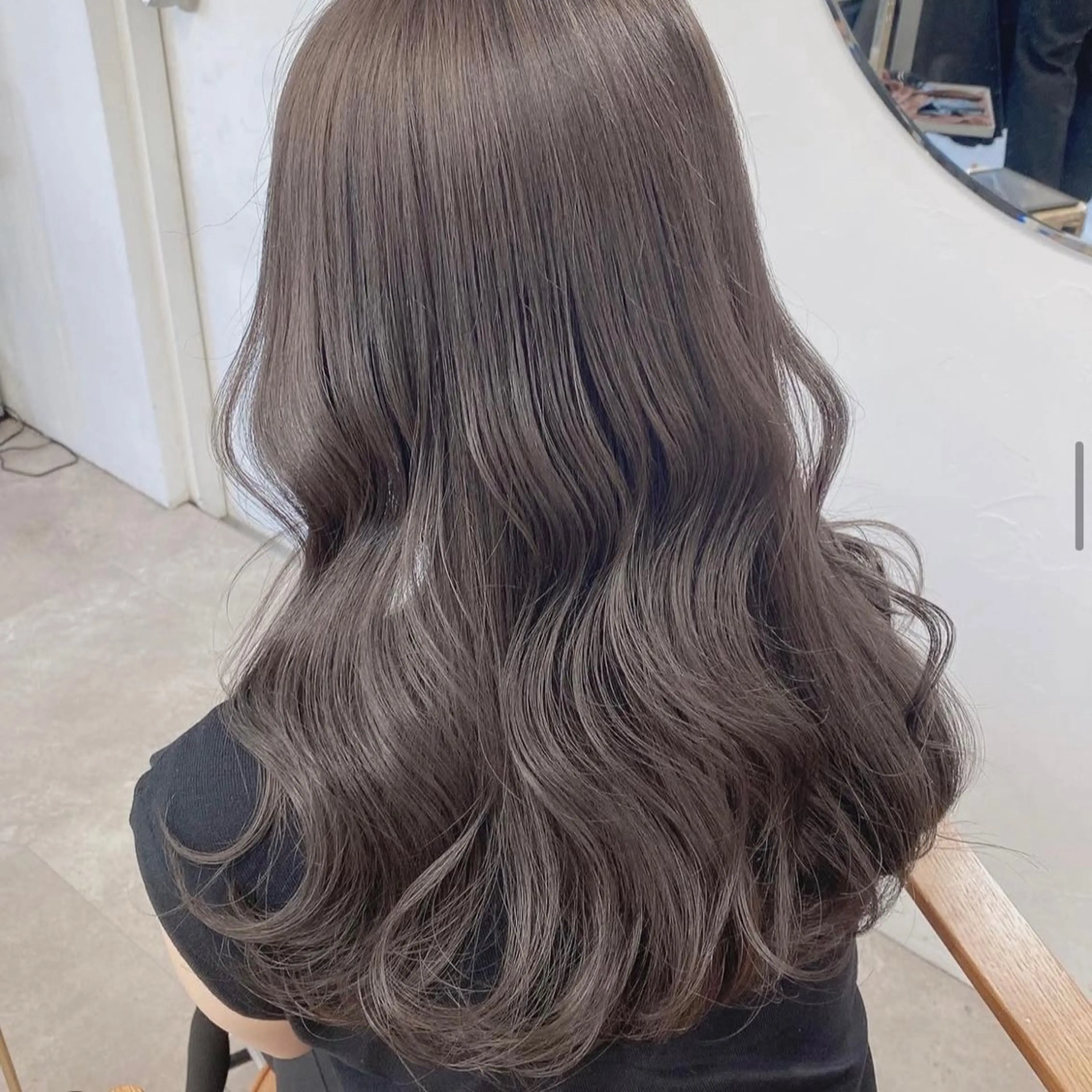 セミロング 新宿美容室/縮毛矯正 髪質改善/有馬桃子のヘアスタイル
