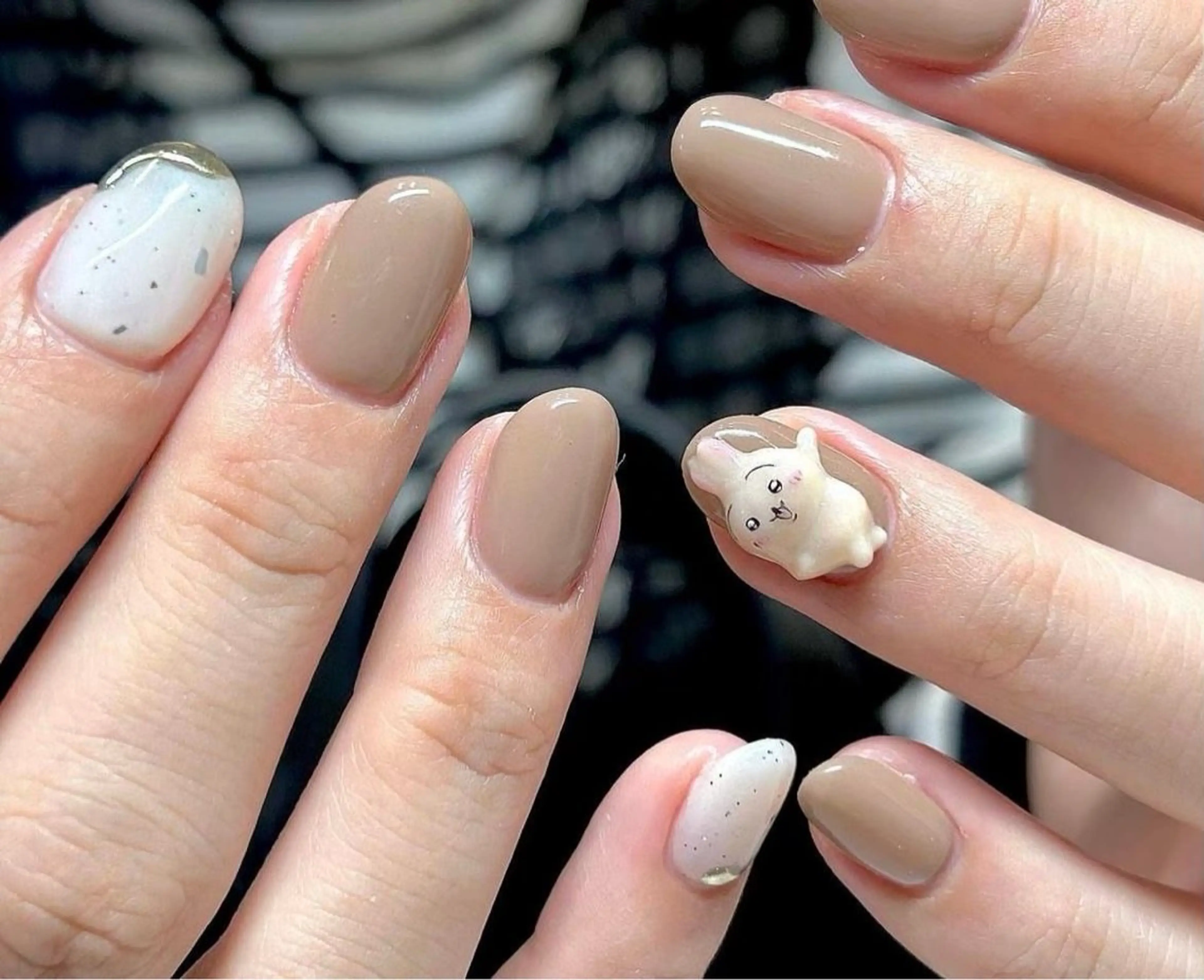 ネイル かわいいおつめ アサイのネイルデザイン