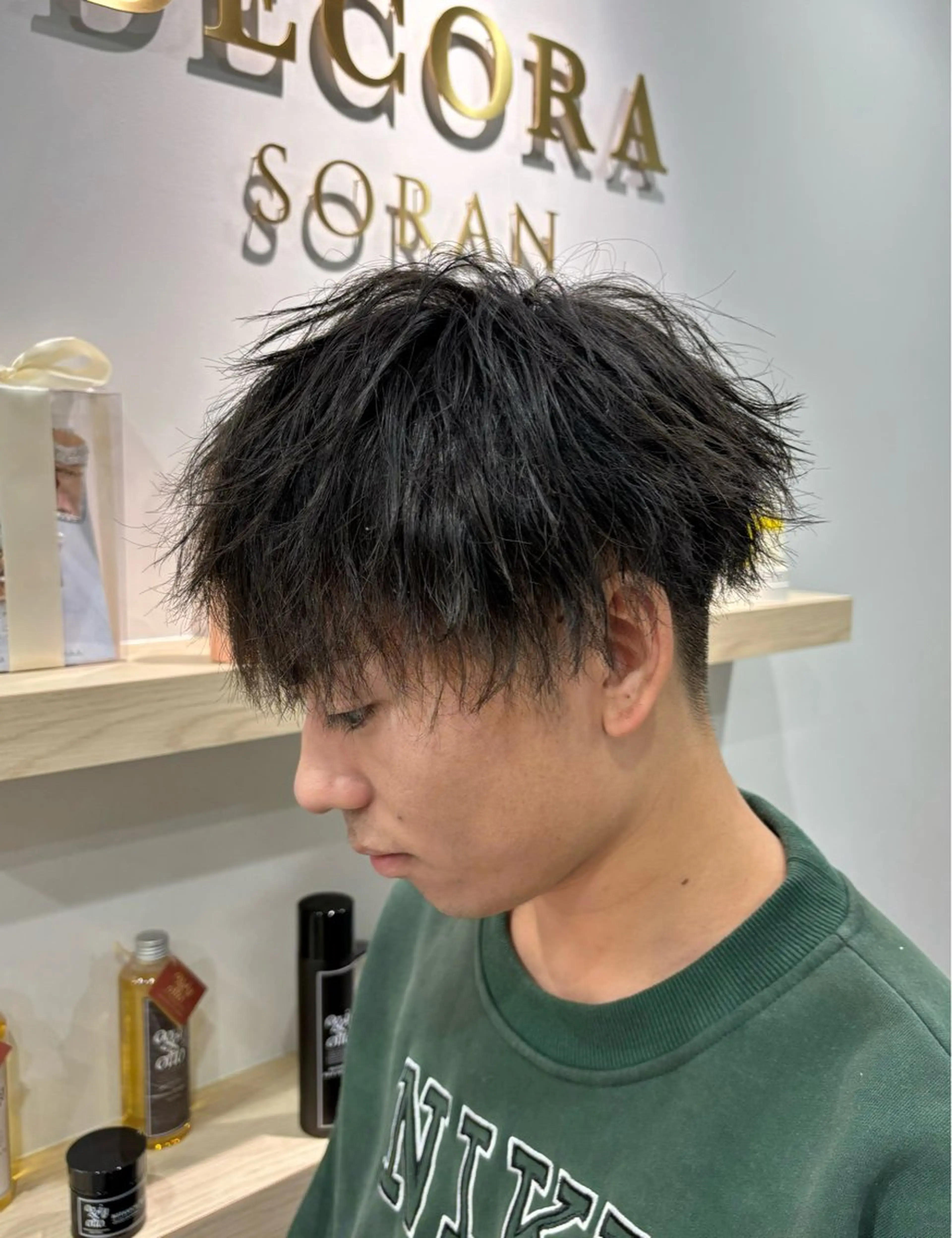 ショート メンズ メンズカット ボブ/米崎駿也のヘアスタイル