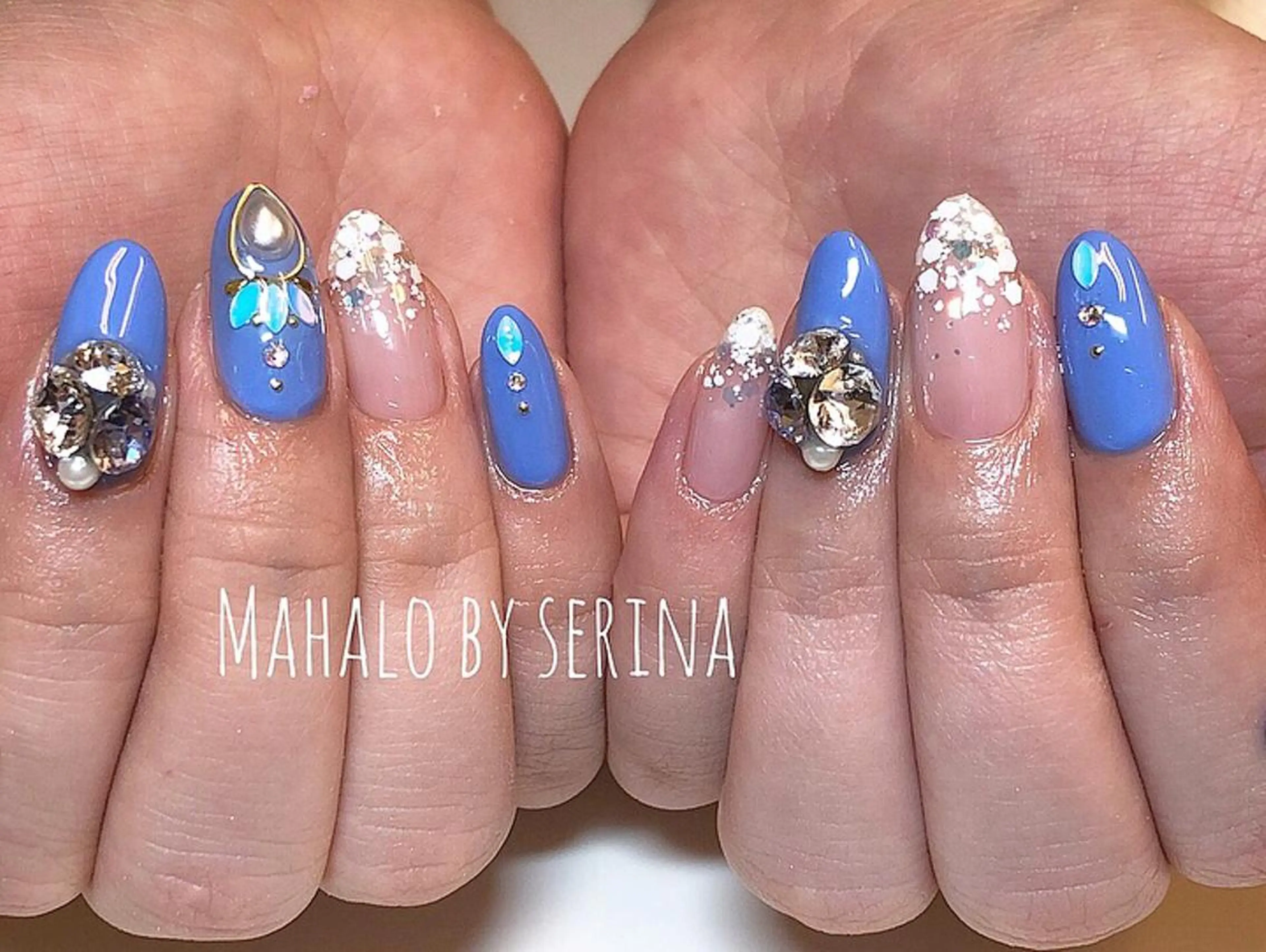 ミディアム カラー ネイル SUNNY BAE. SERINAのネイルデザイン