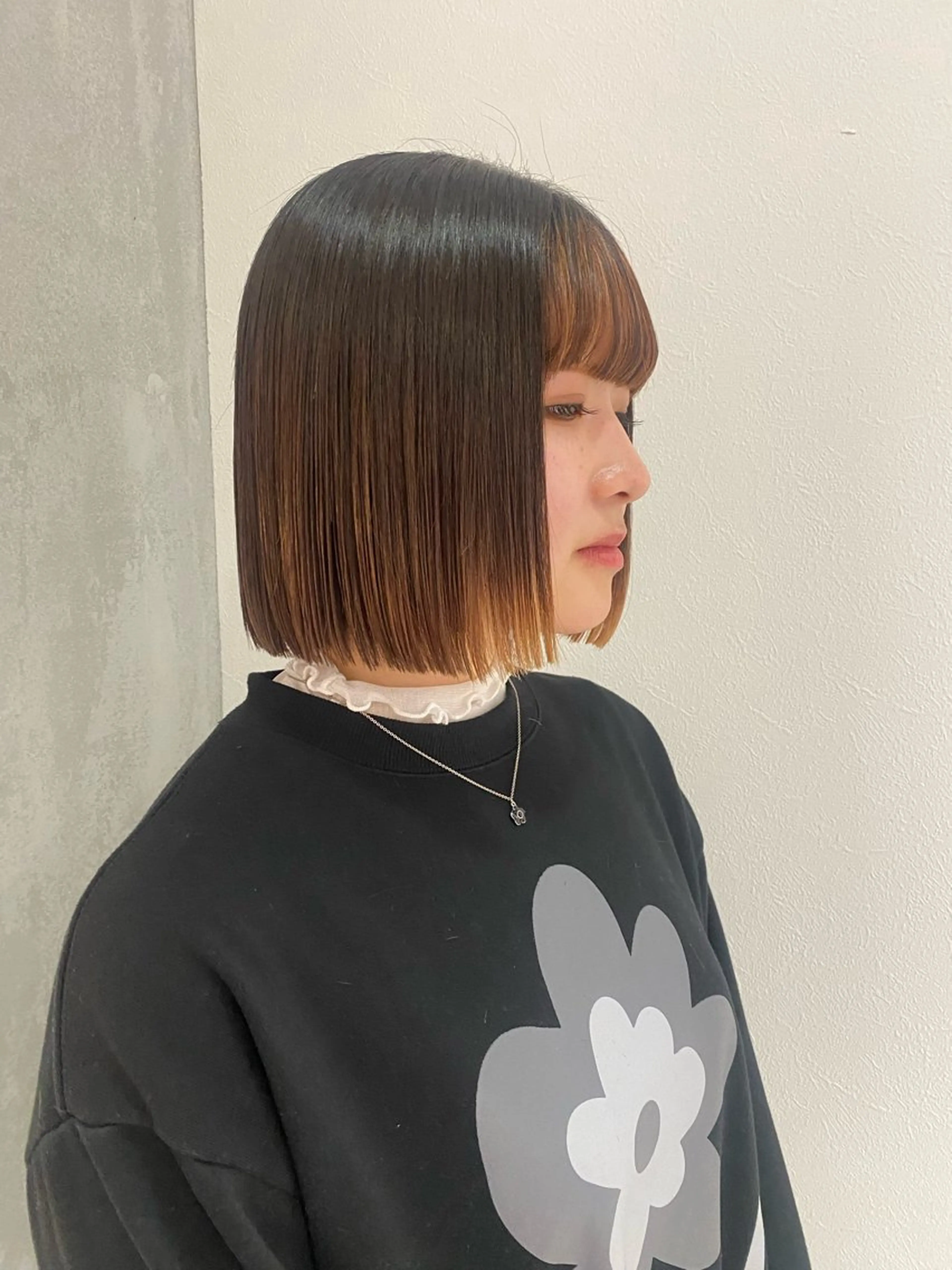 ミディアム カット YOKE所属・いとう ほのかのヘアスタイル