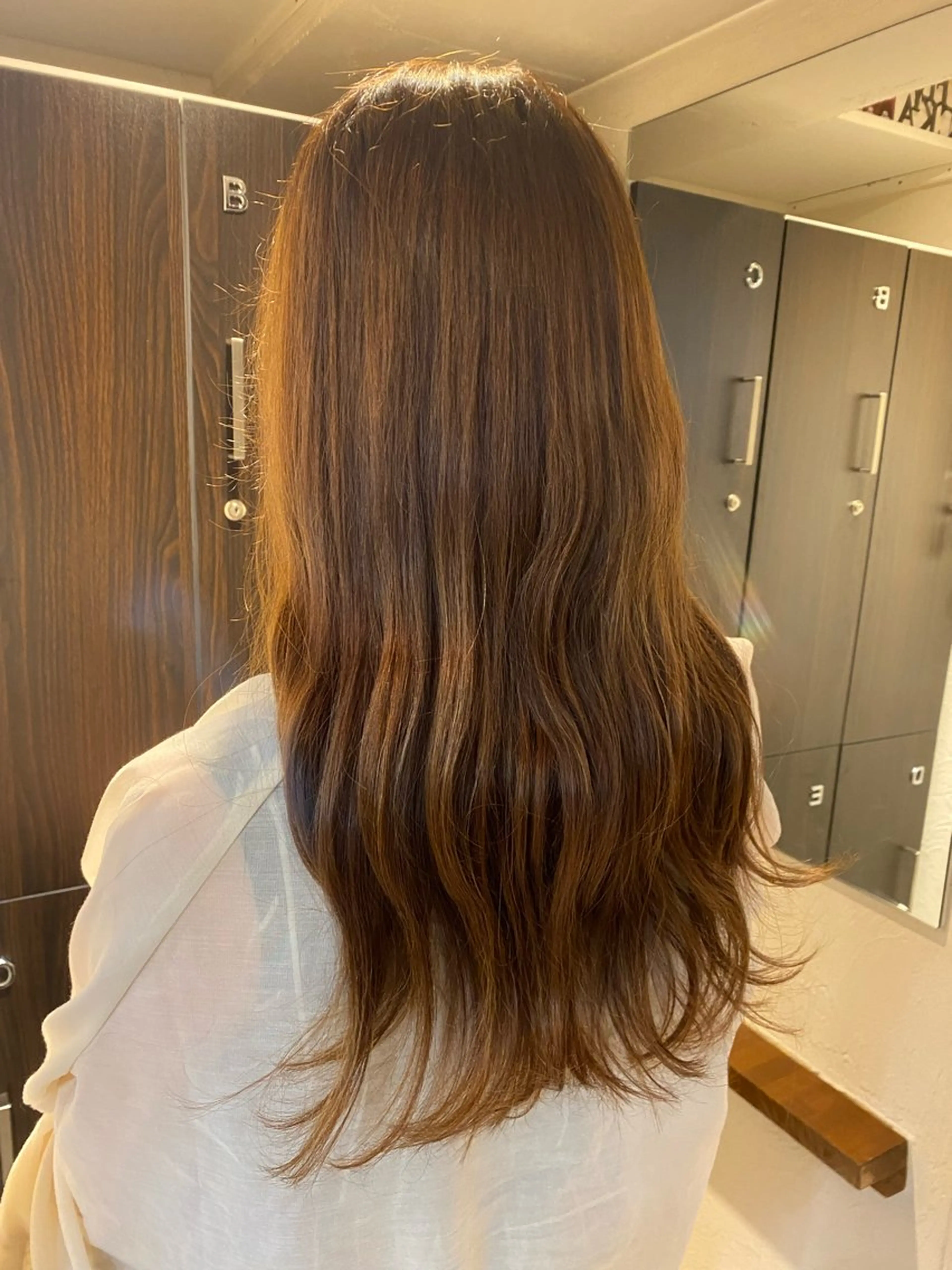 ロング 暖色カラー🍒🌷 hitomiのヘアスタイル