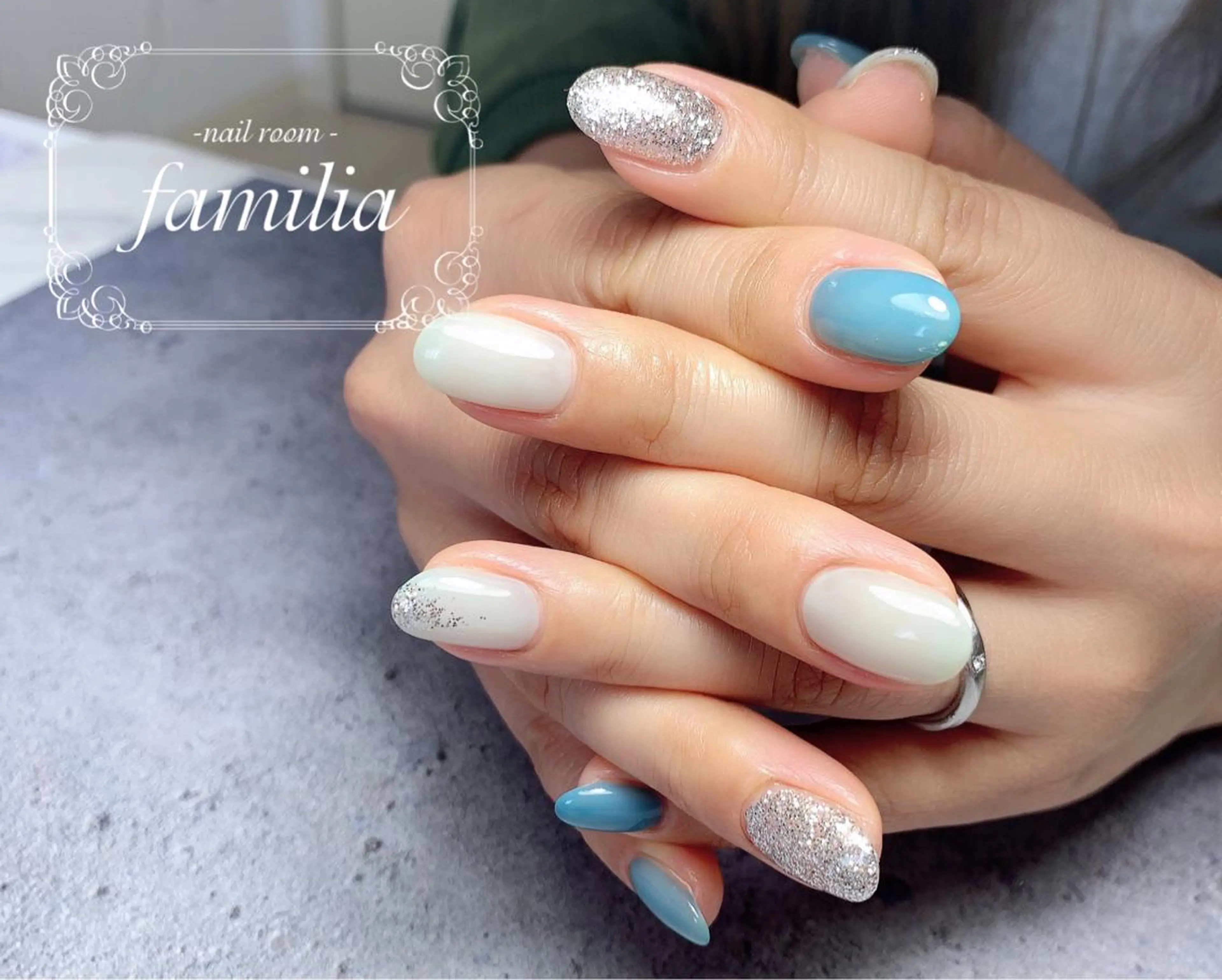 ネイル ハンドネイル -nailroom- familiaのネイルデザイン