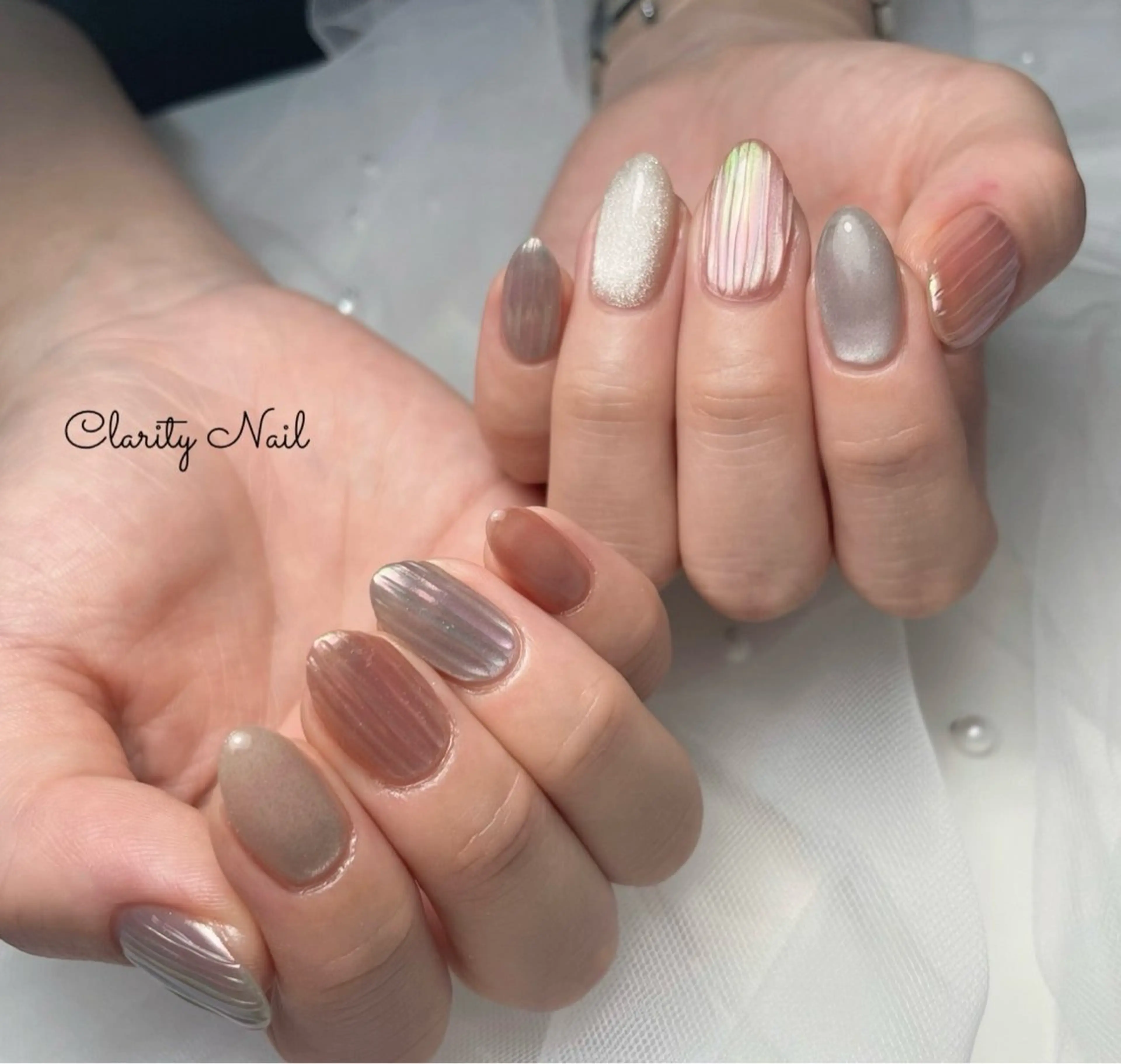 ネイル アートネイル 持ち込み ハンドネイル Clarity Nailのネイルデザイン