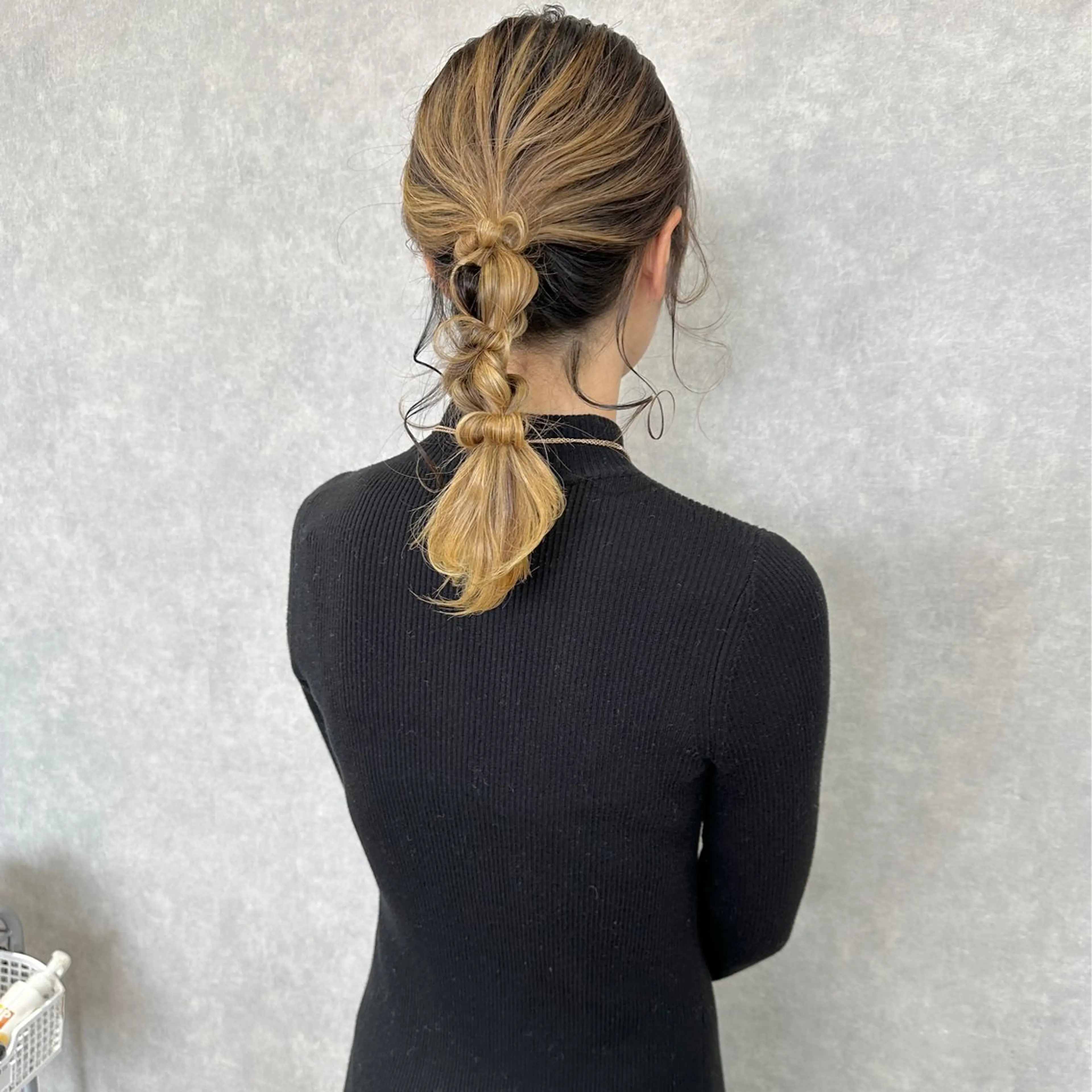 ミディアム ヘアアレンジ はちすか るかのヘアスタイル