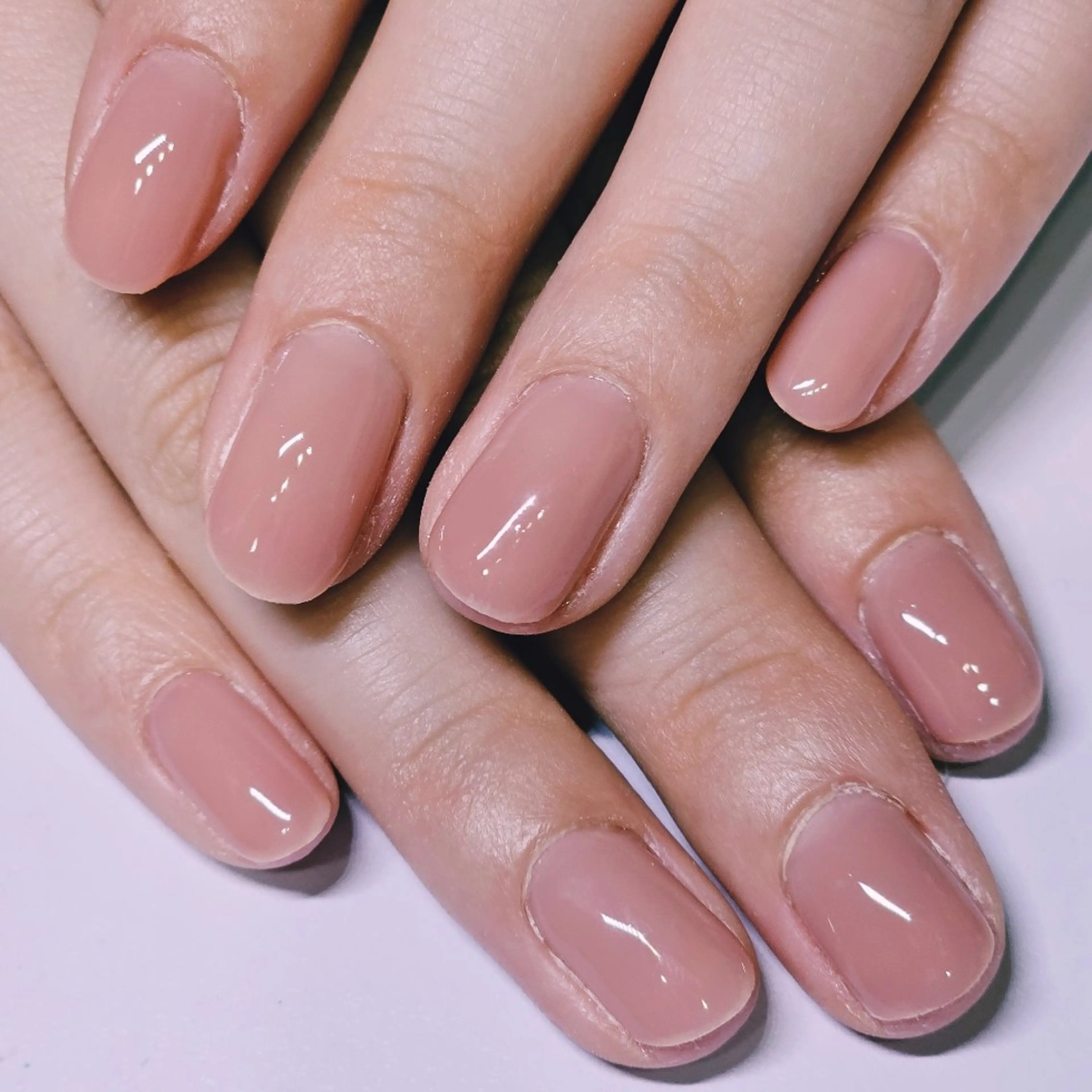 ネイル ワンカラーネイル ハンドネイル よしだ ひろきのネイルデザイン