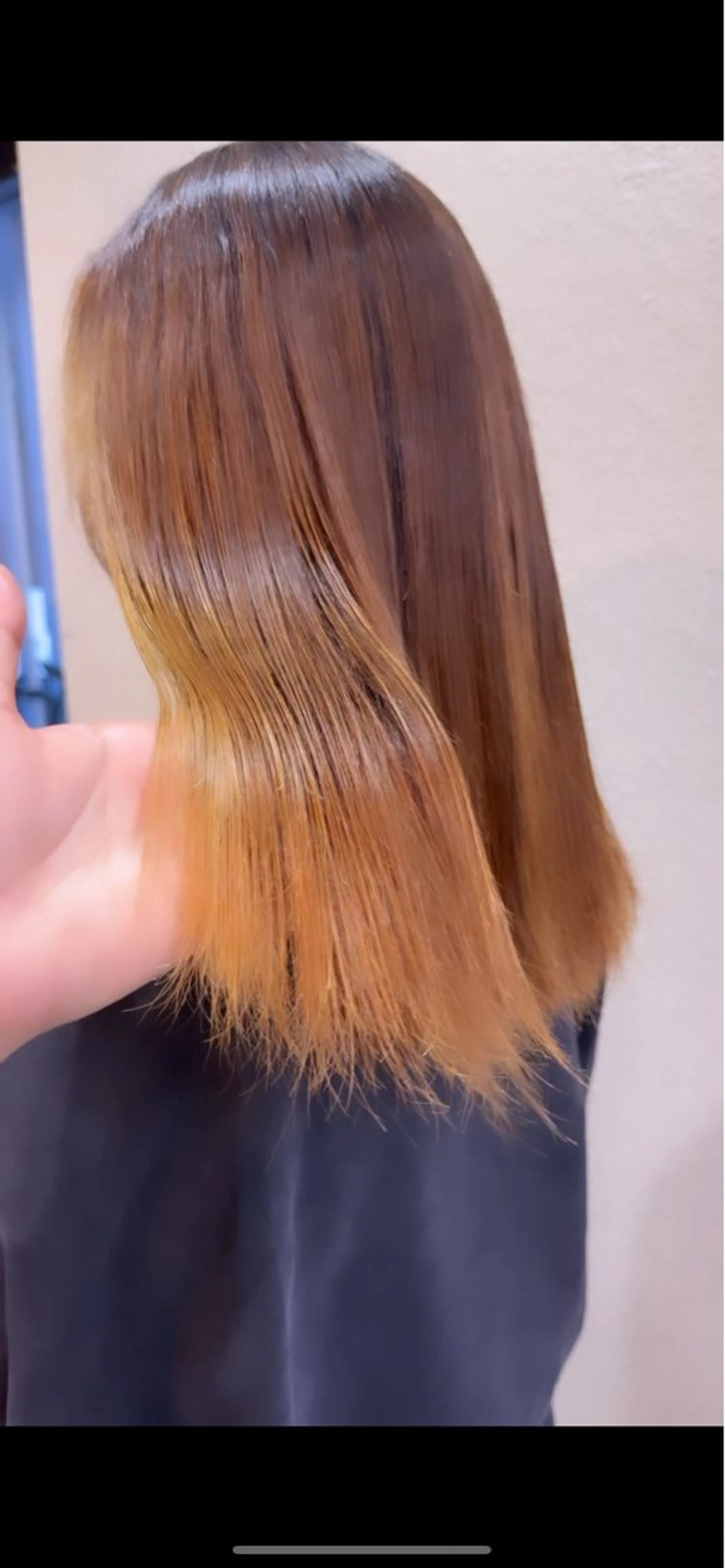 ロング カラー カーリーパーマ/ 透明ｶﾗｰ/MIKUのヘアスタイル