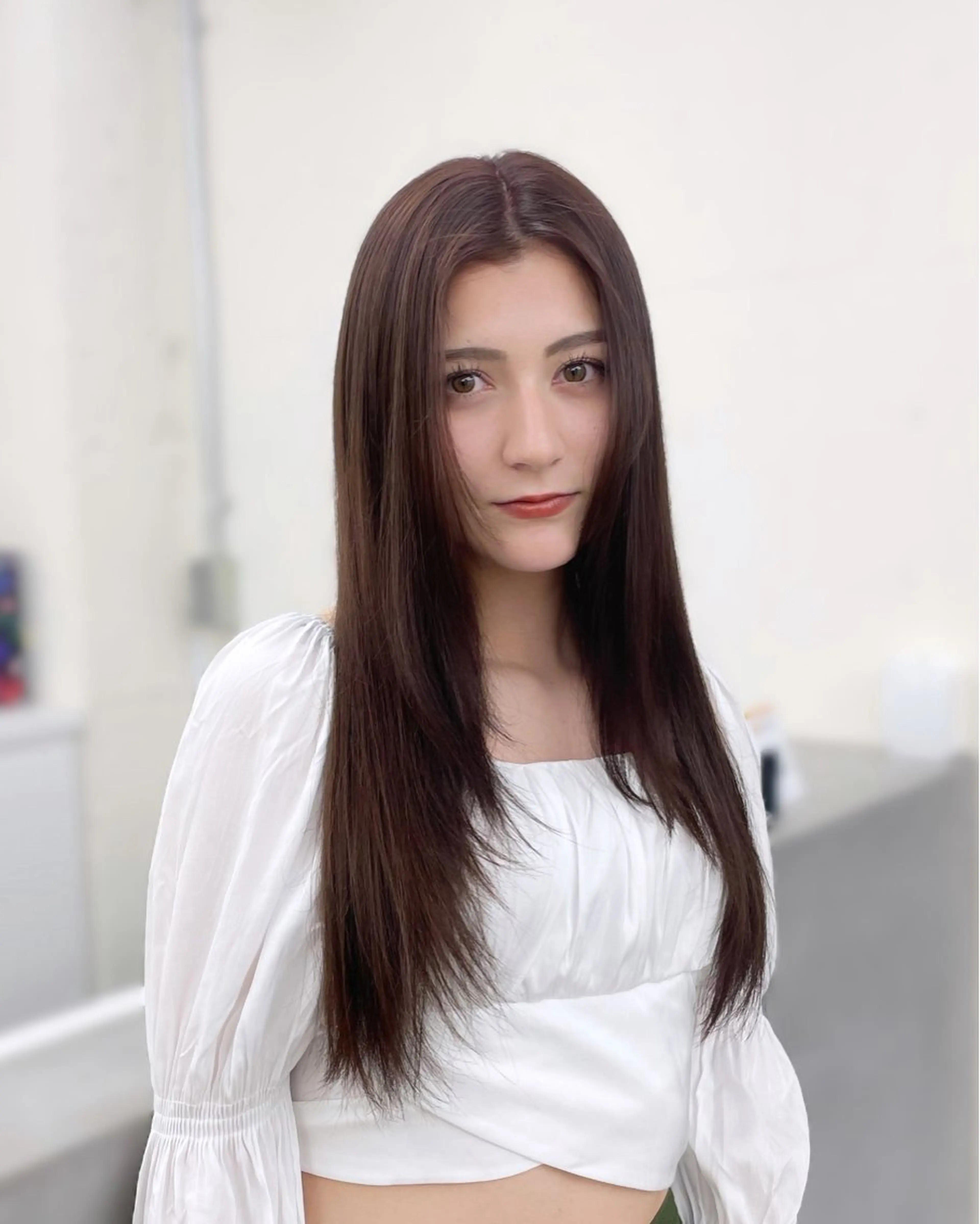 ロング カラー カット ヘアカラー トリートメント 🦋韓国系指名No1 店長/圓山 祐也🦋のヘアスタイル