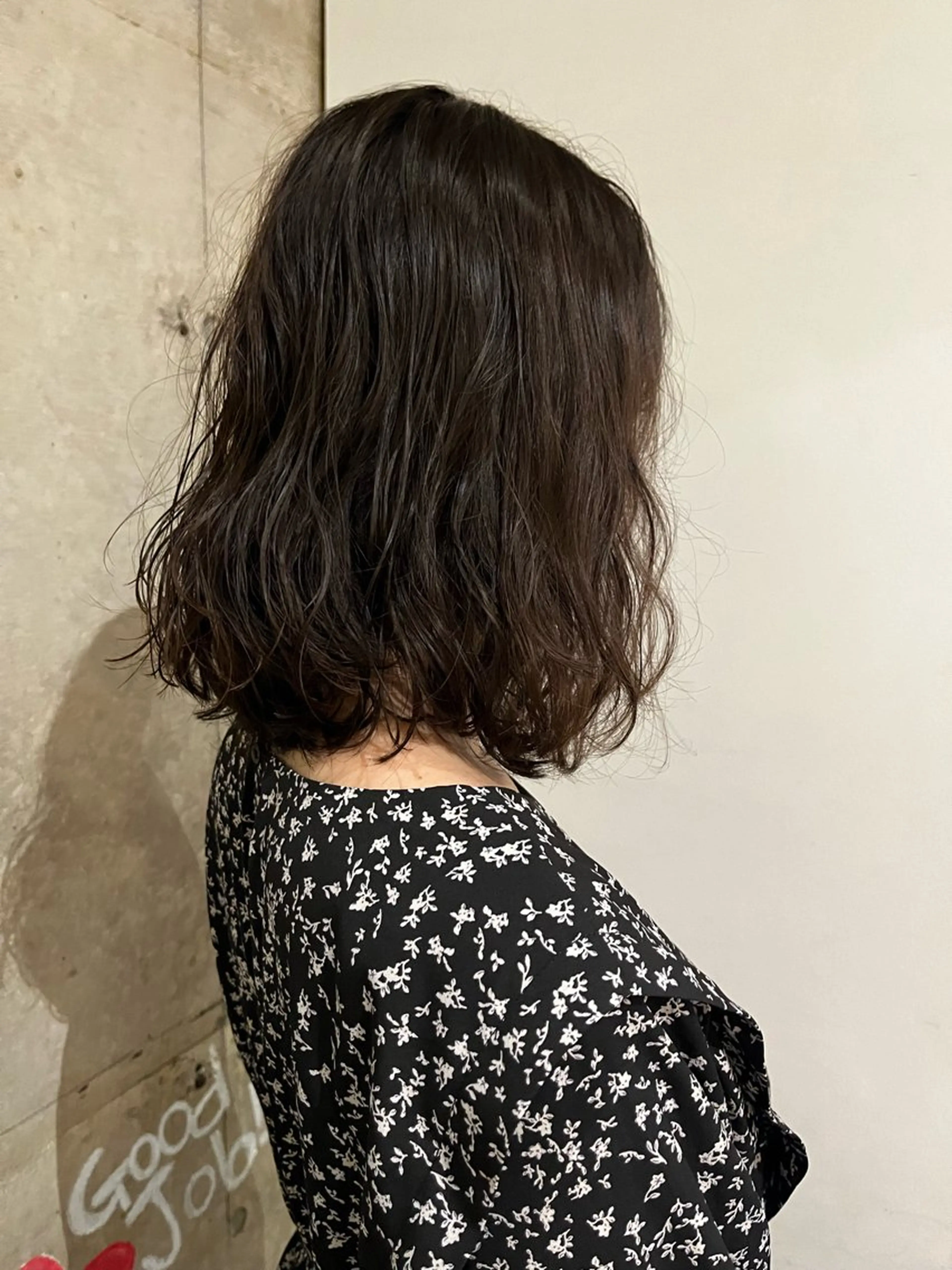 ミディアム パーマ Luxe所属・Luxe 表参道 / 理紗のヘアスタイル