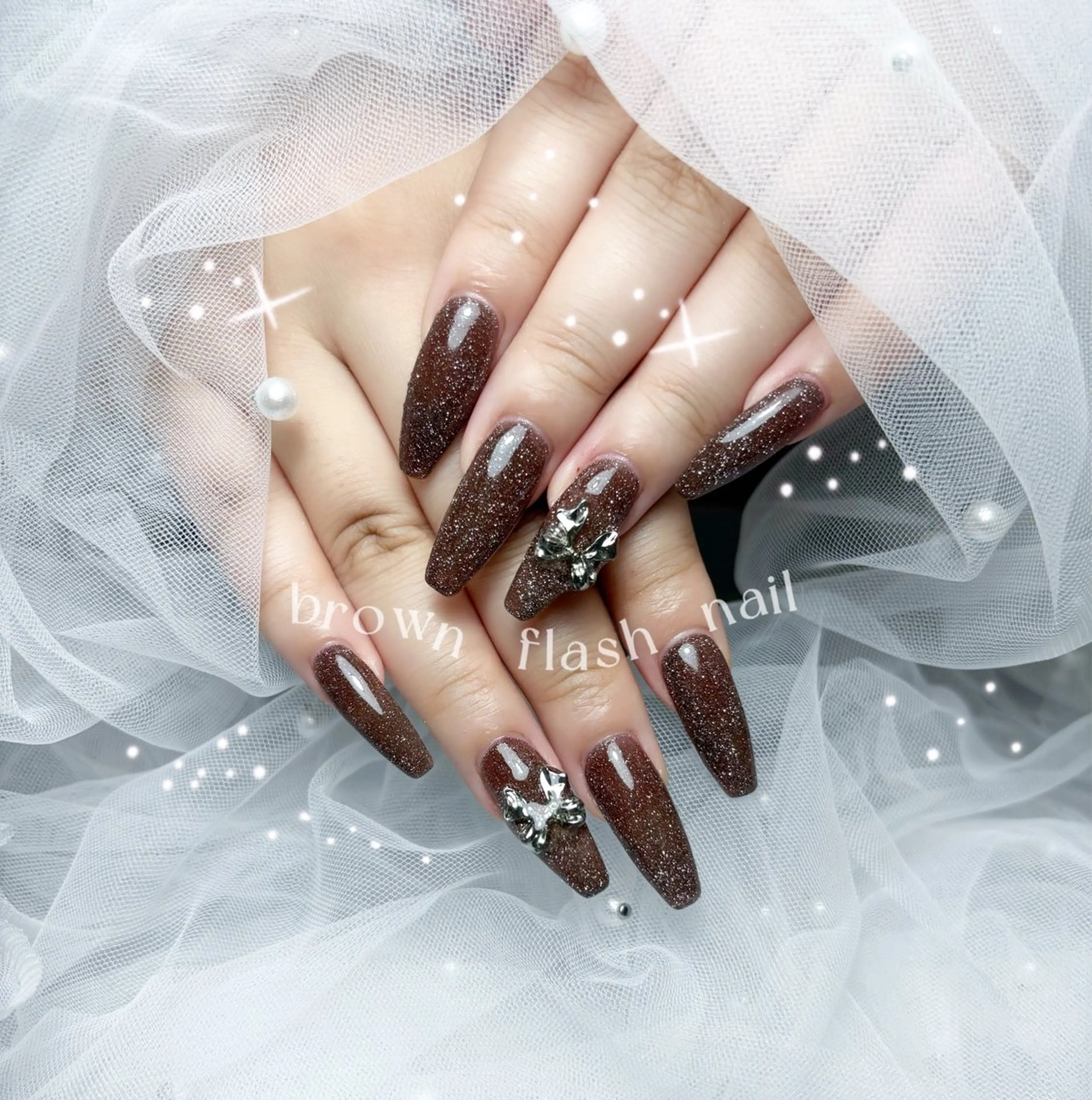 ネイル フラッシュネイル mimo*lash 府中店所属・mimo*lash 🩰kanatsuのネイルデザイン