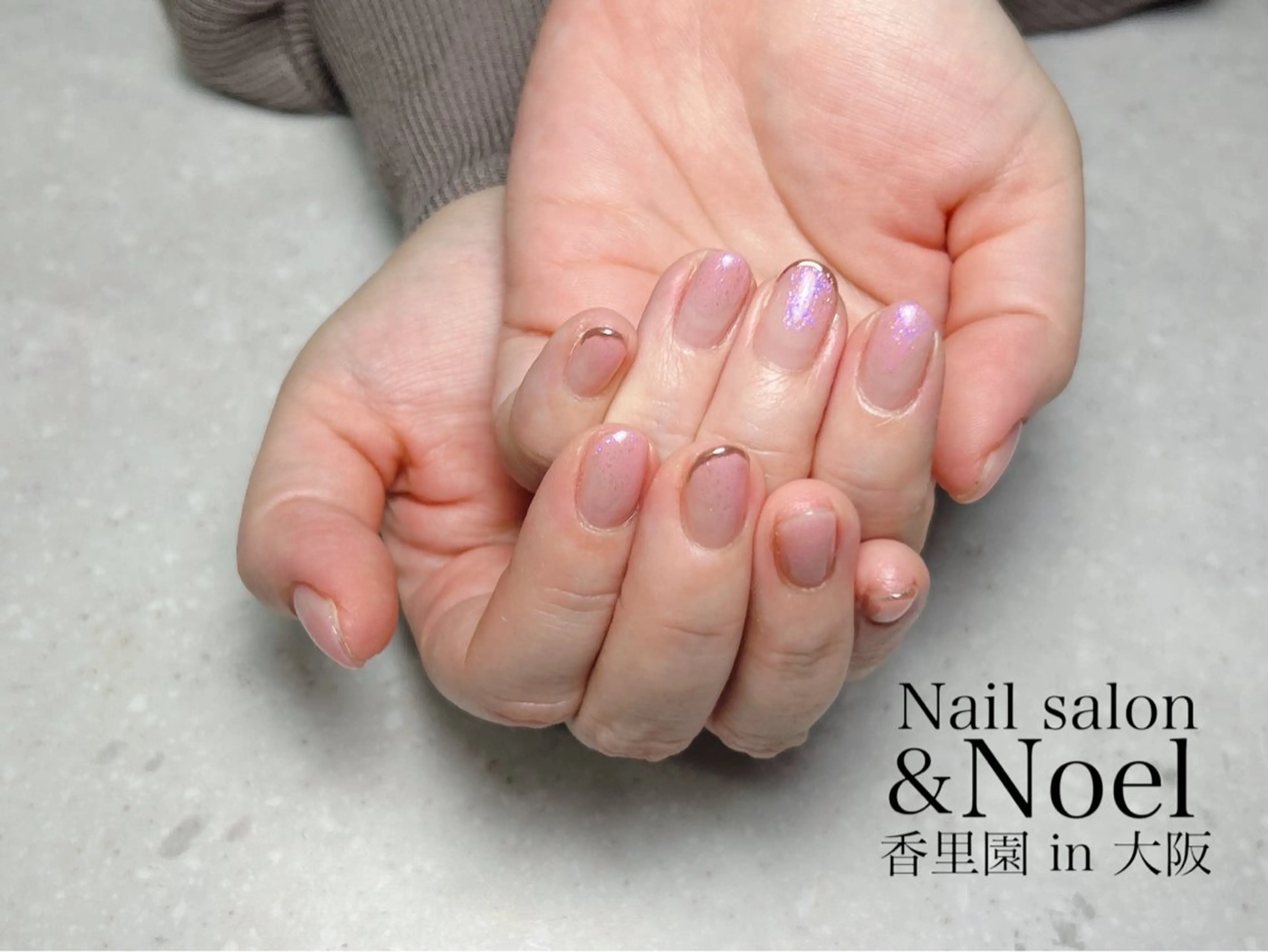 ネイル ハンドネイル Nailsalon  &Noel所属・もも 🍑のネイルデザイン
