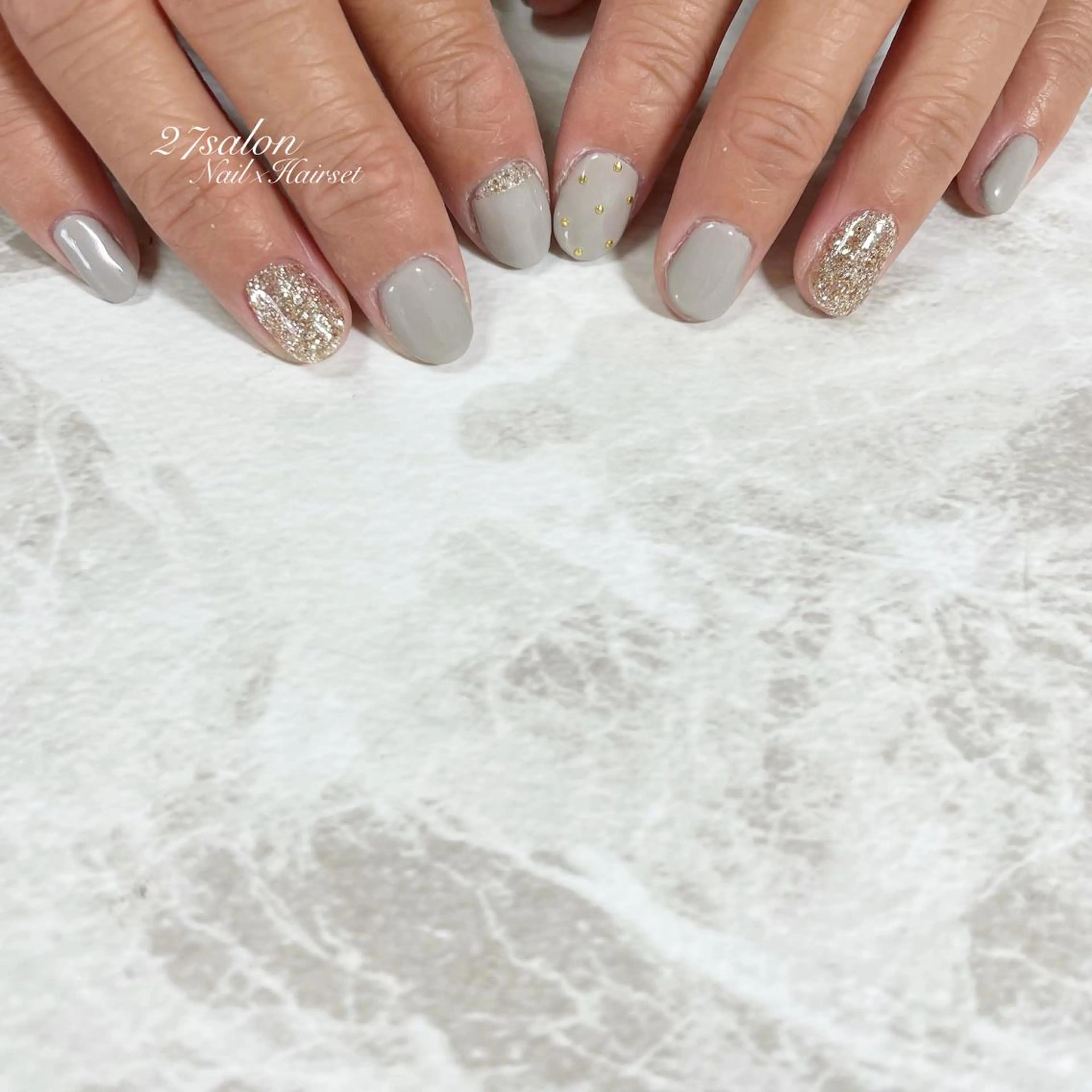 ネイル ドット 27salon yuinaのネイルデザイン