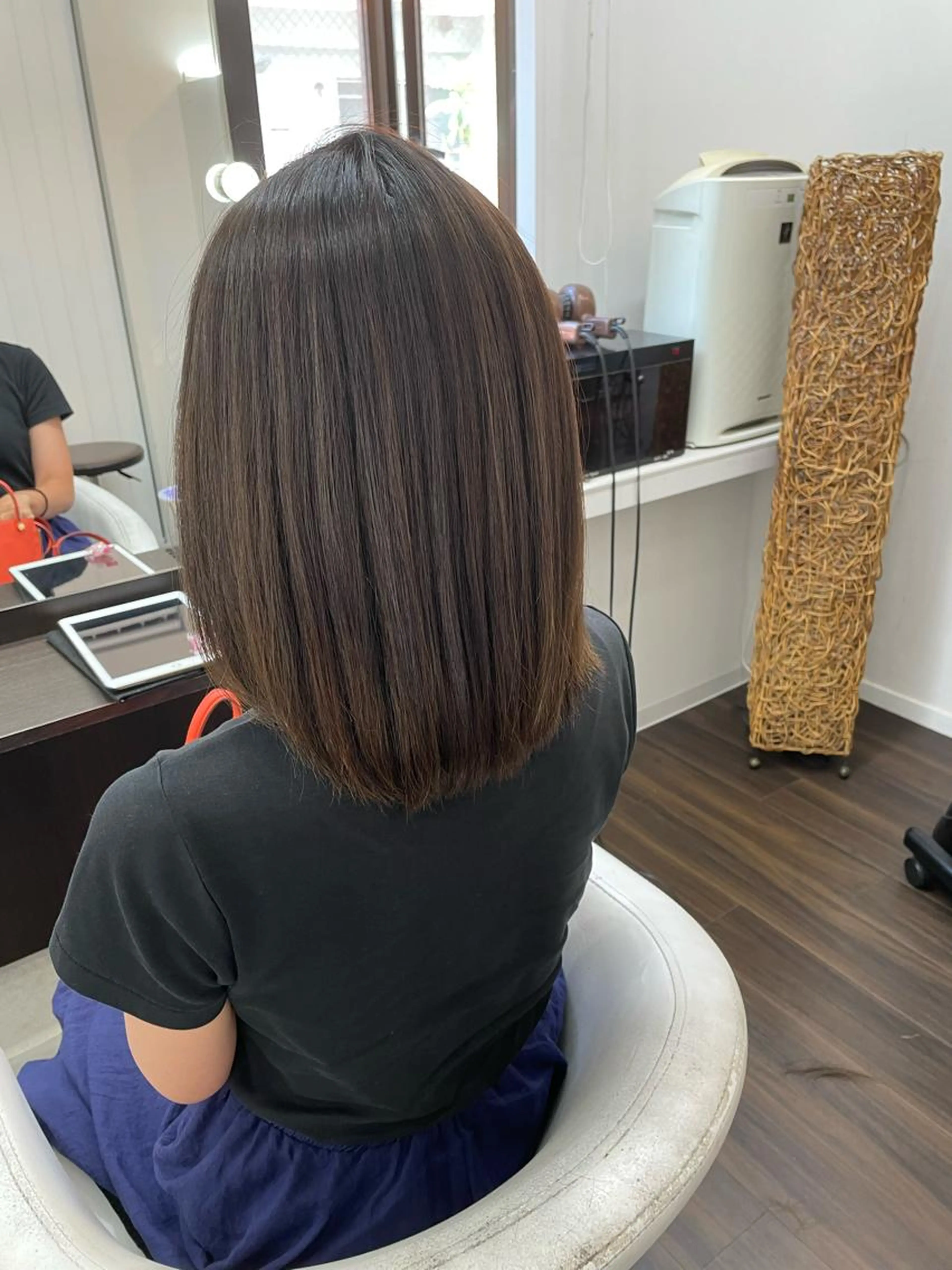 髪質改善特化‼️カット＋オーガニックカラー＋PIM濃密ヘアエステ・薬剤デトックス💫サラサラもっちりの写真