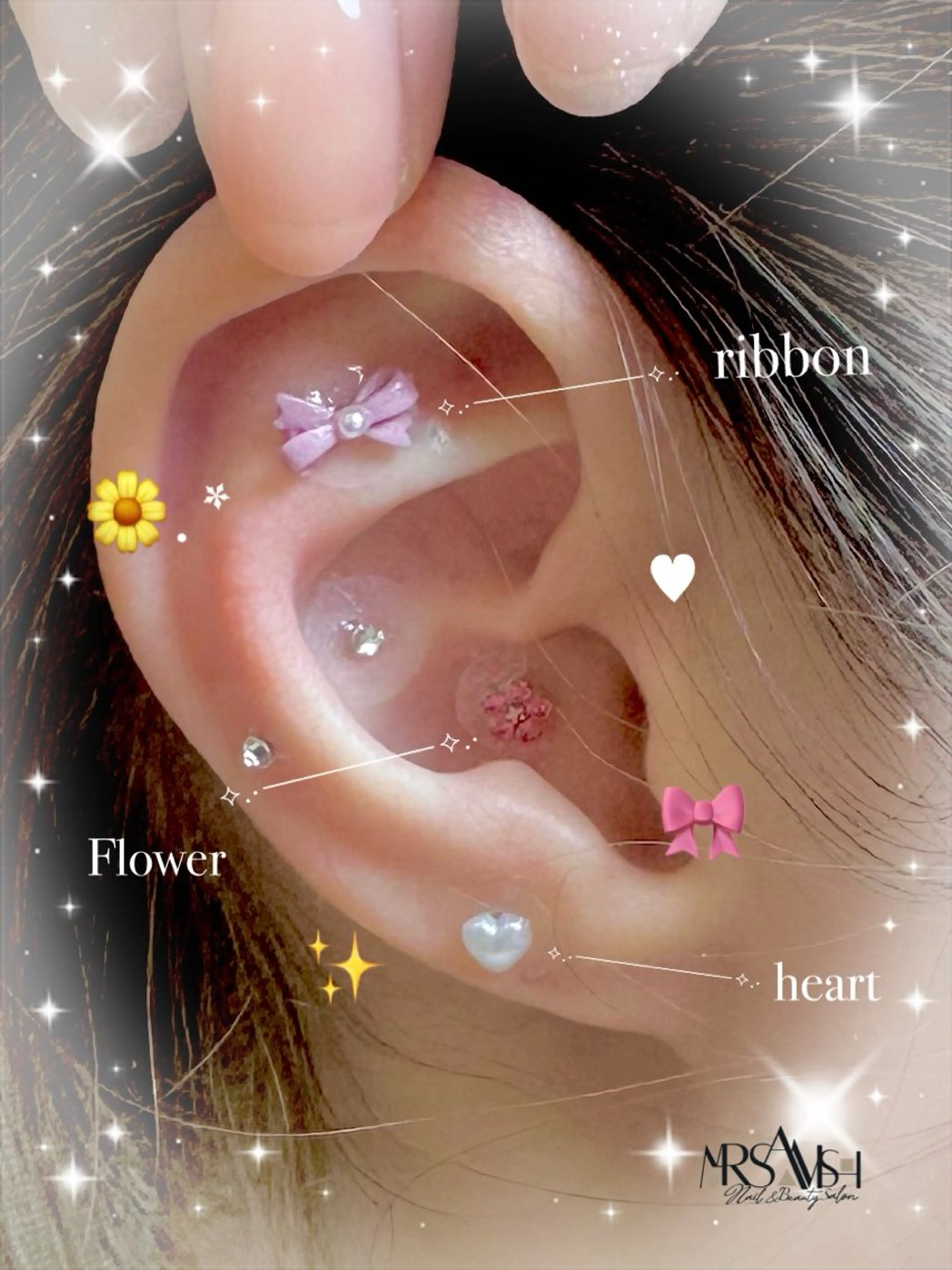 ネイル マルサンカクシカク所属・○△□ 守口市のネイルデザイン