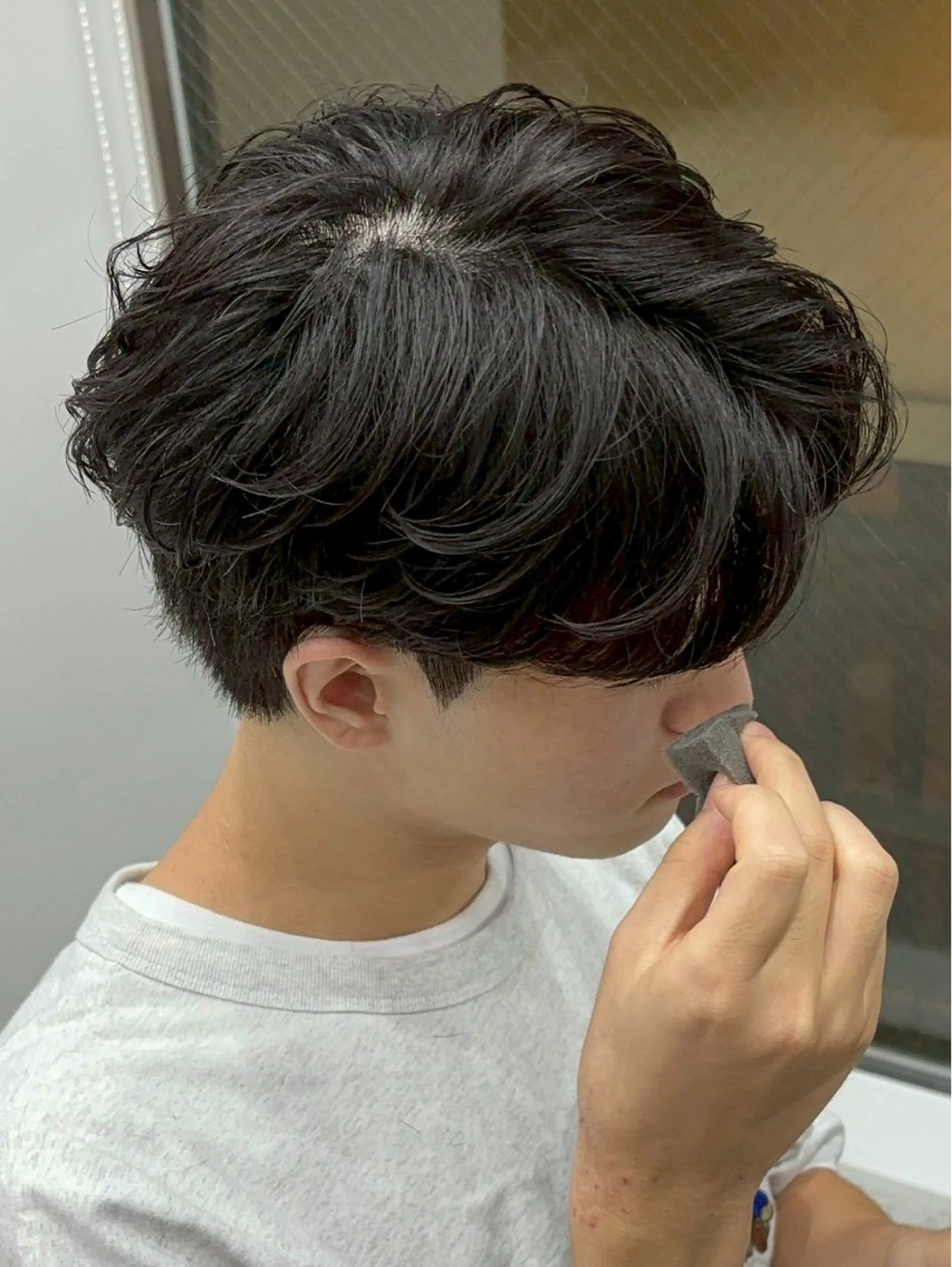 パーマ メンズ fifth天神メンズ パーマ特化／内山遥斗のヘアスタイル