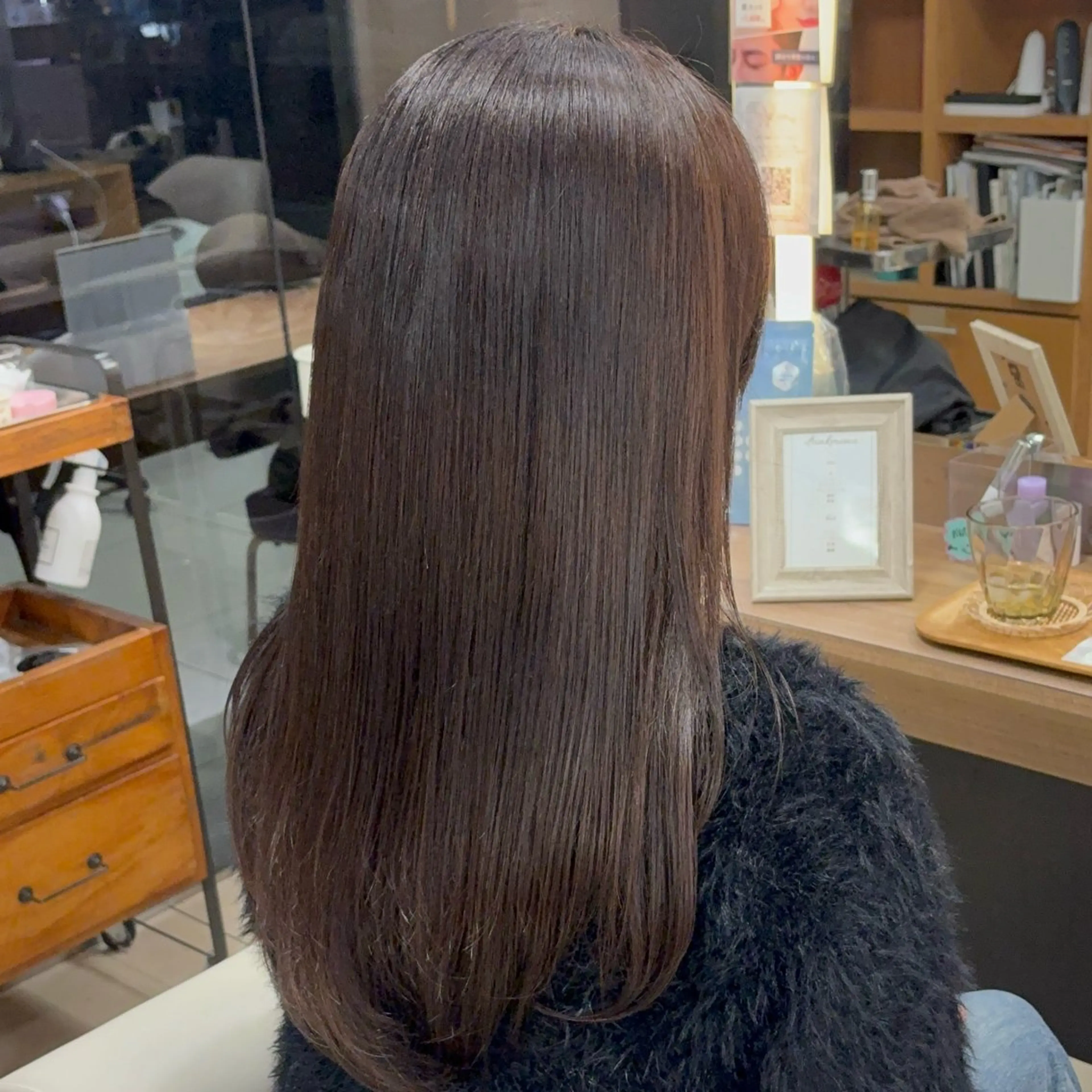 ロング カラー 赤み消しカラー🌿‬ 透明感/Hikariのヘアスタイル