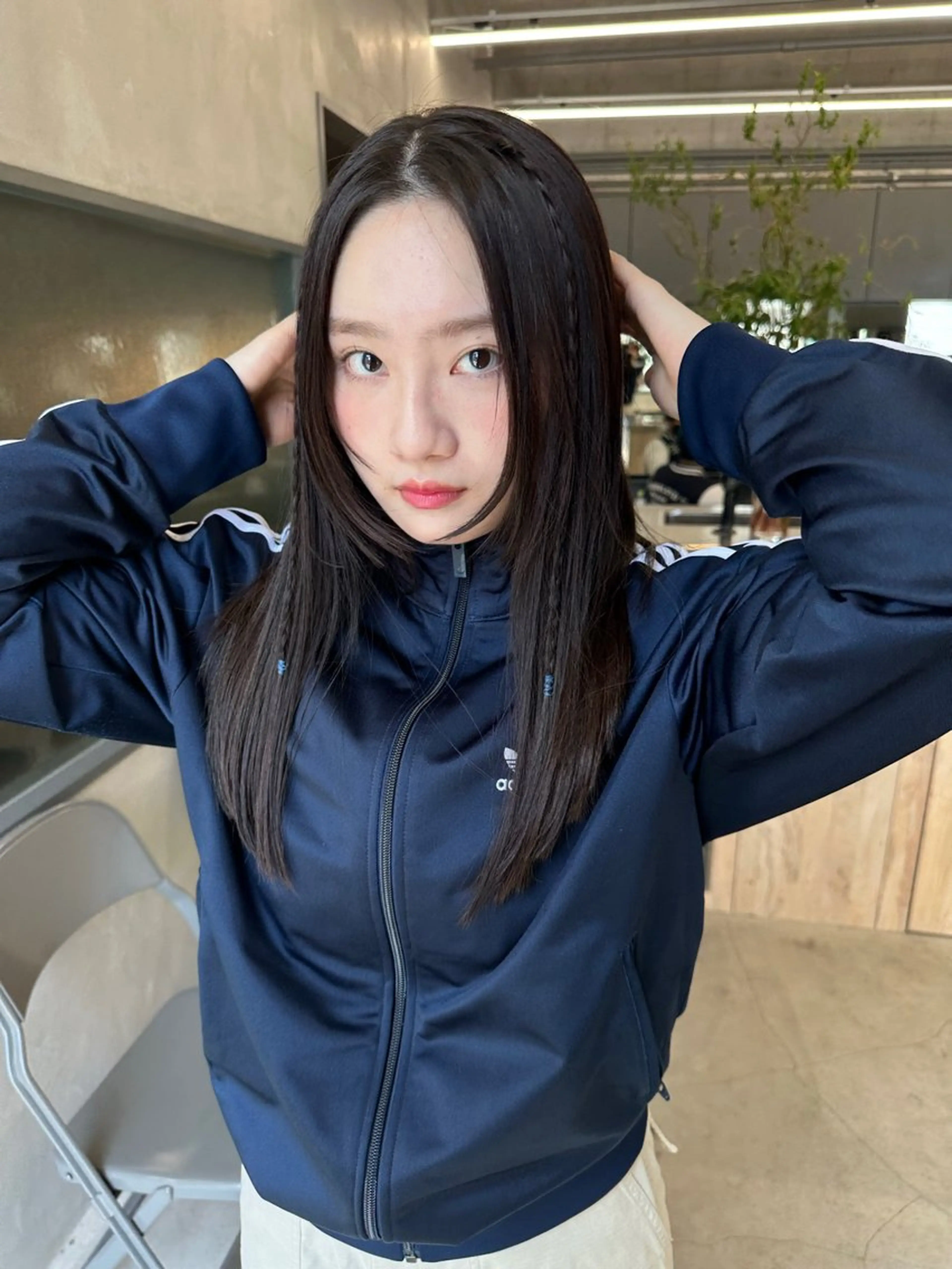 セミロング カット トリートメント お悩み解決パーマ hana🩰のヘアスタイル