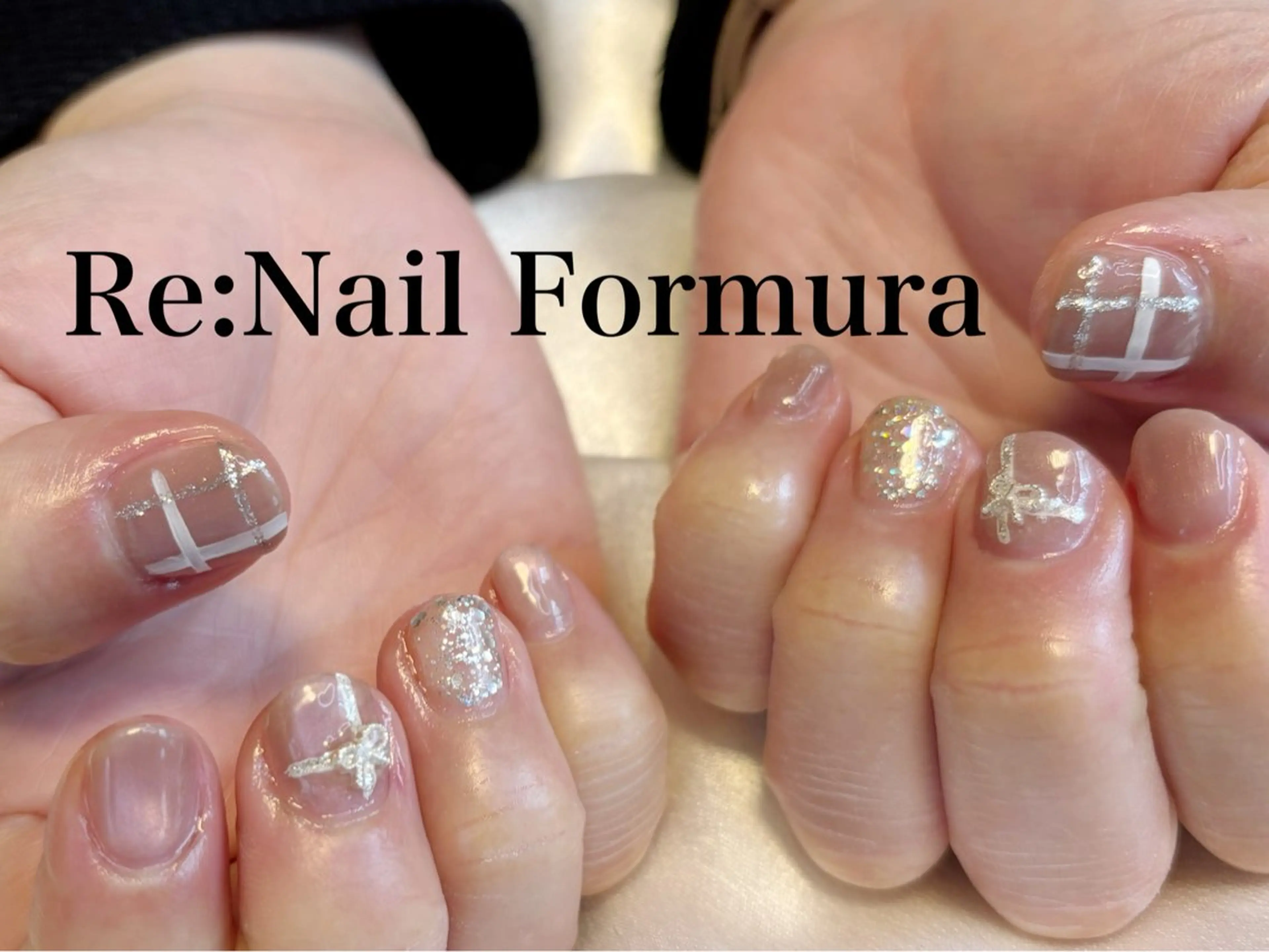 ショート ハンドネイル Re:Nail Formula所属・kido chieのネイルデザイン