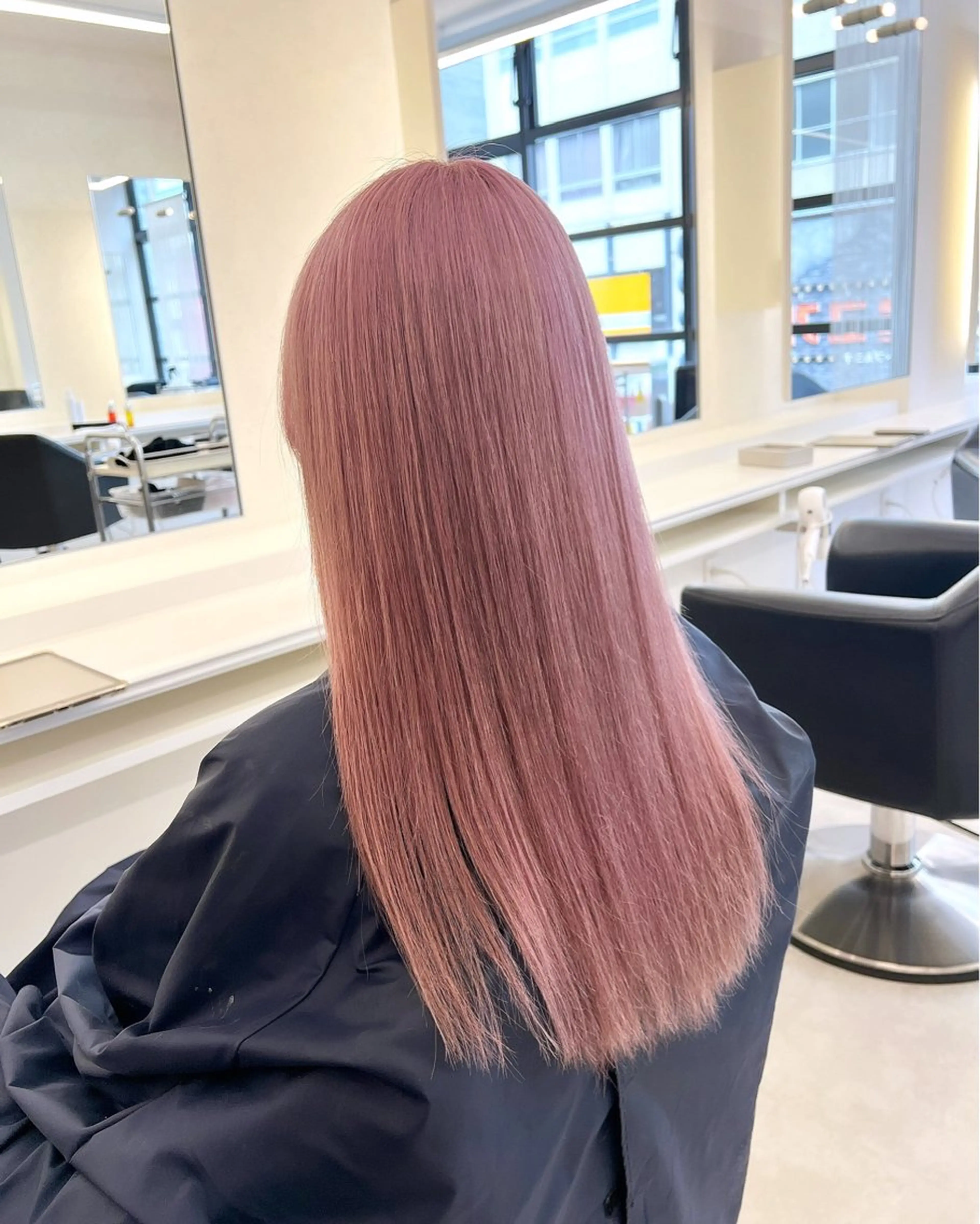 ロング カラー ヘアカラー ParveMix🍀 藤原愛未のヘアスタイル