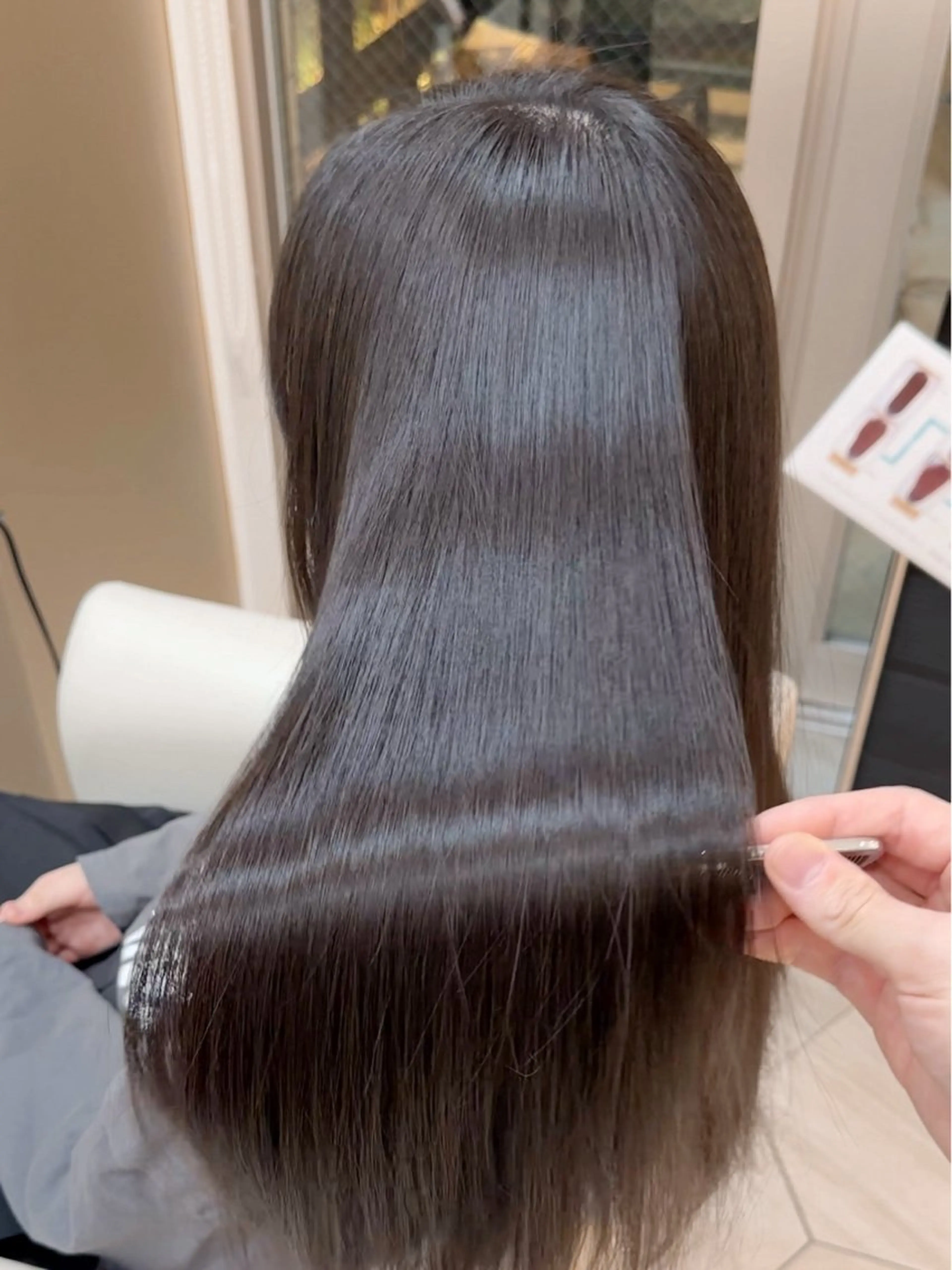 ロング パーマ 縮毛矯正 トリートメント 🌈髪質改善特化🌈 縮毛矯正/原口純平のヘアスタイル