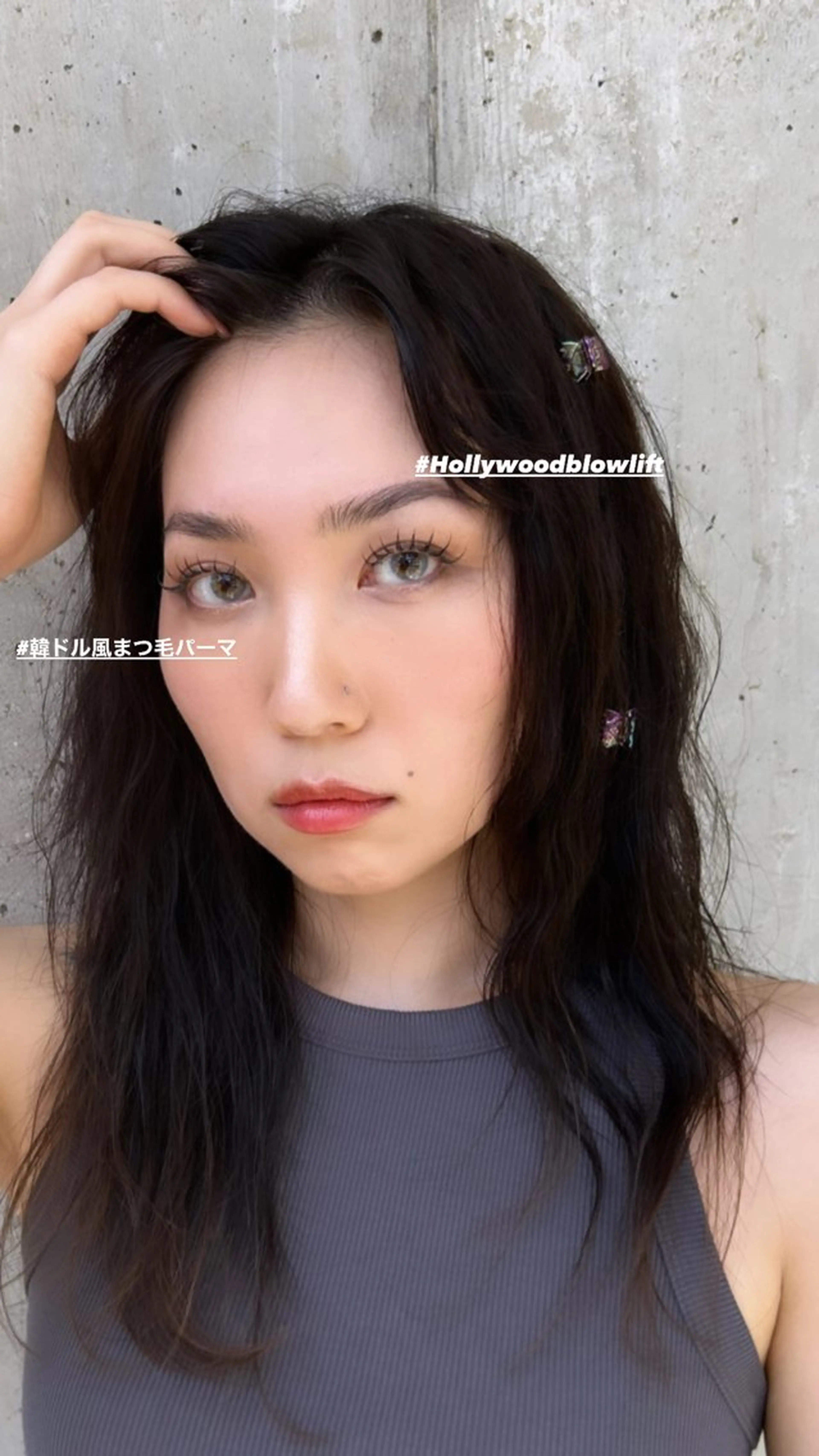 マツエク・マツパ 一重×まつ毛パーマ SecretBelle梅田北店所属・eye/blow 梅田店momoのマツエク・マツパデザイン