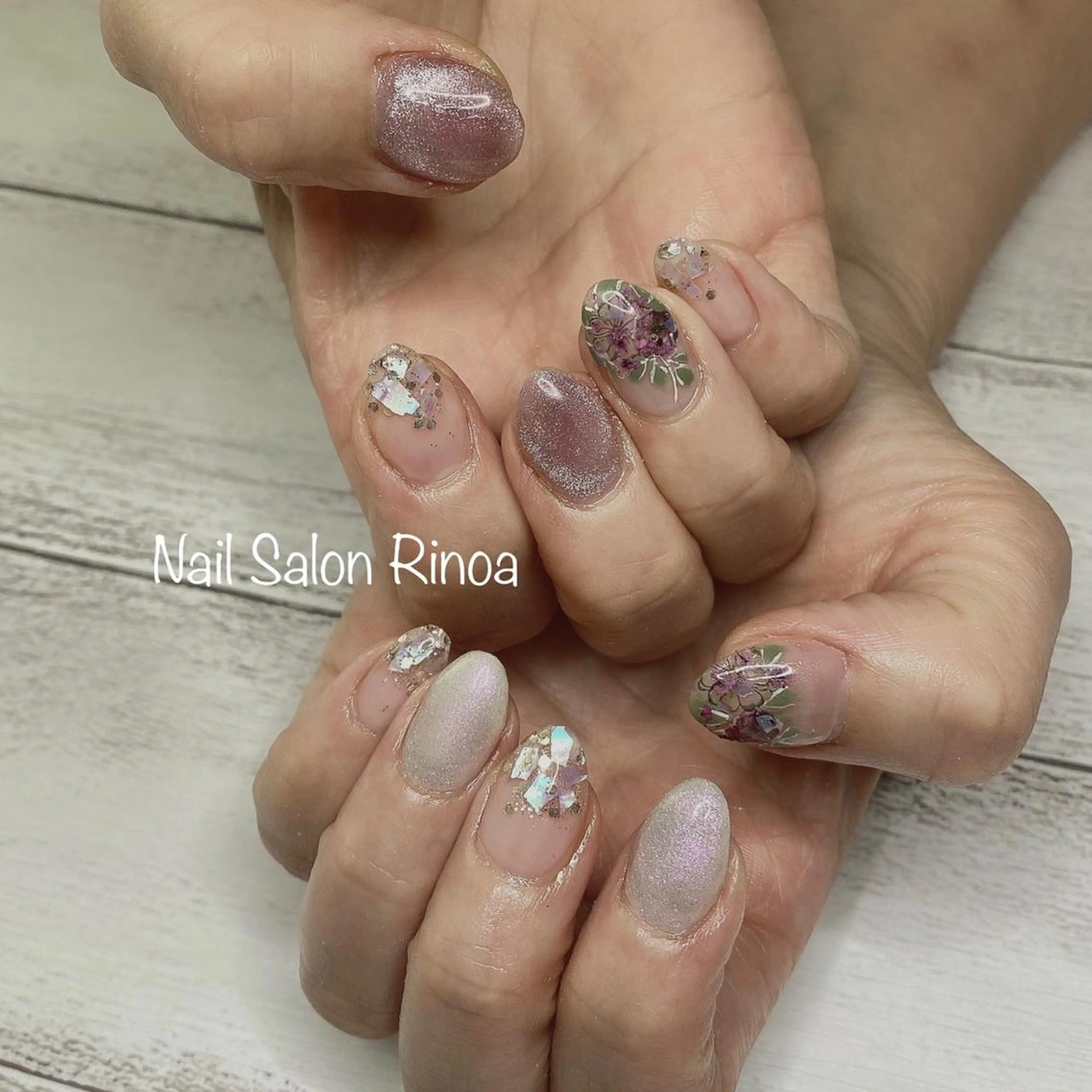 ネイル Nail Salon Rinoaのネイルデザイン