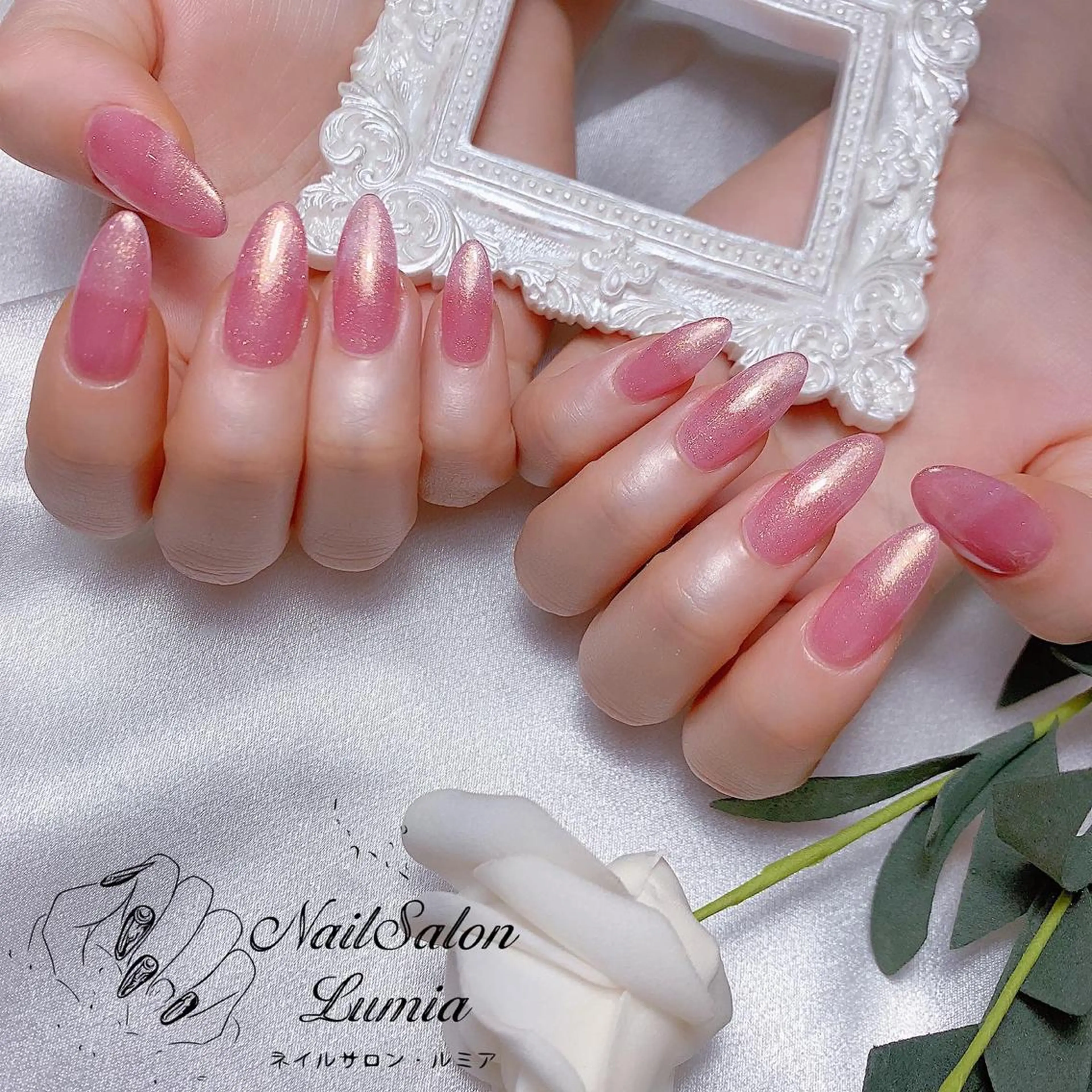 ネイル ハンドネイル ネイルサロン ルミア Lumia 店長のネイルデザイン