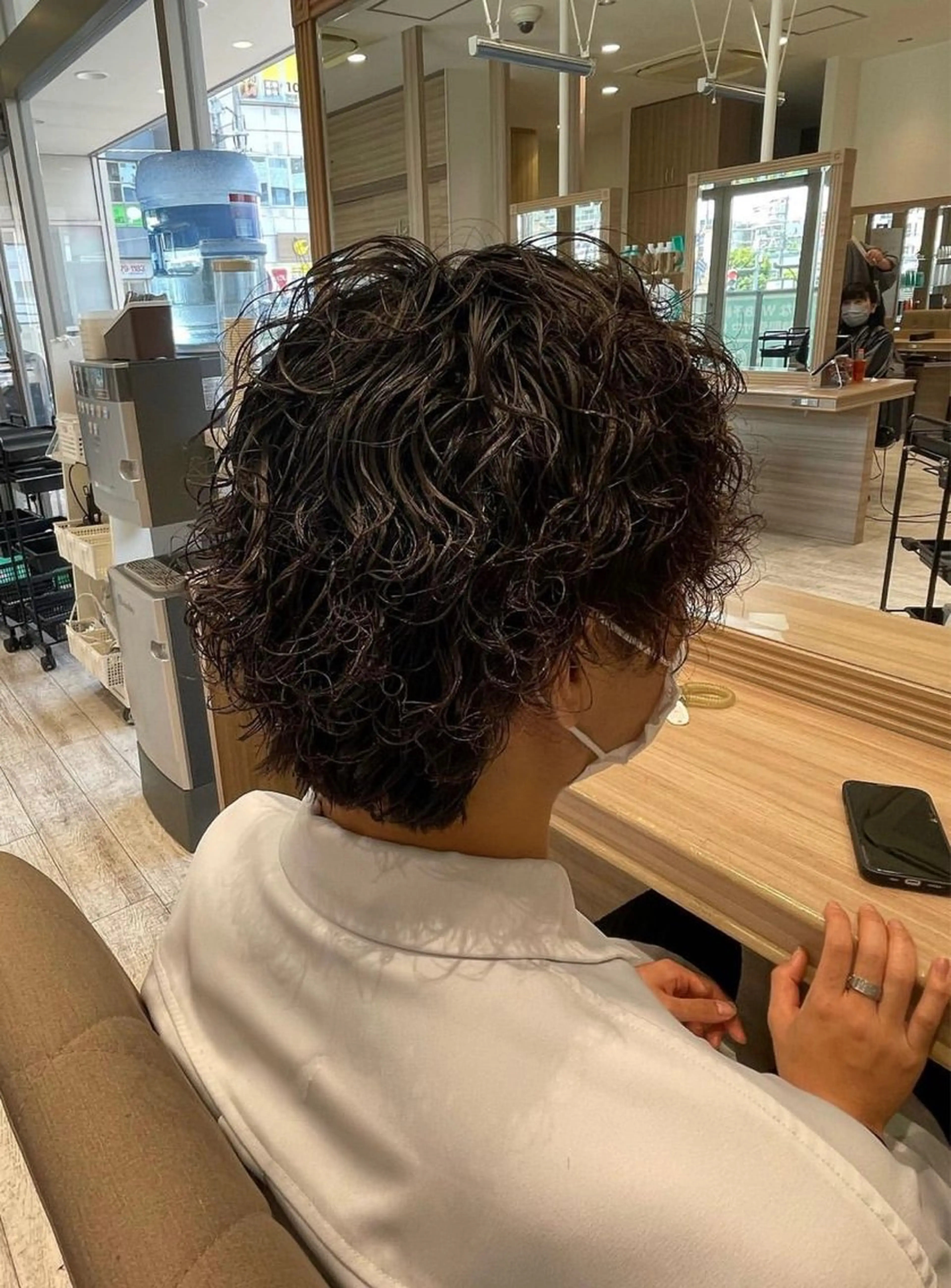 パーマ メンズ カット パーマ メンズ特化型美容師 パーマ/荒井海音のヘアスタイル