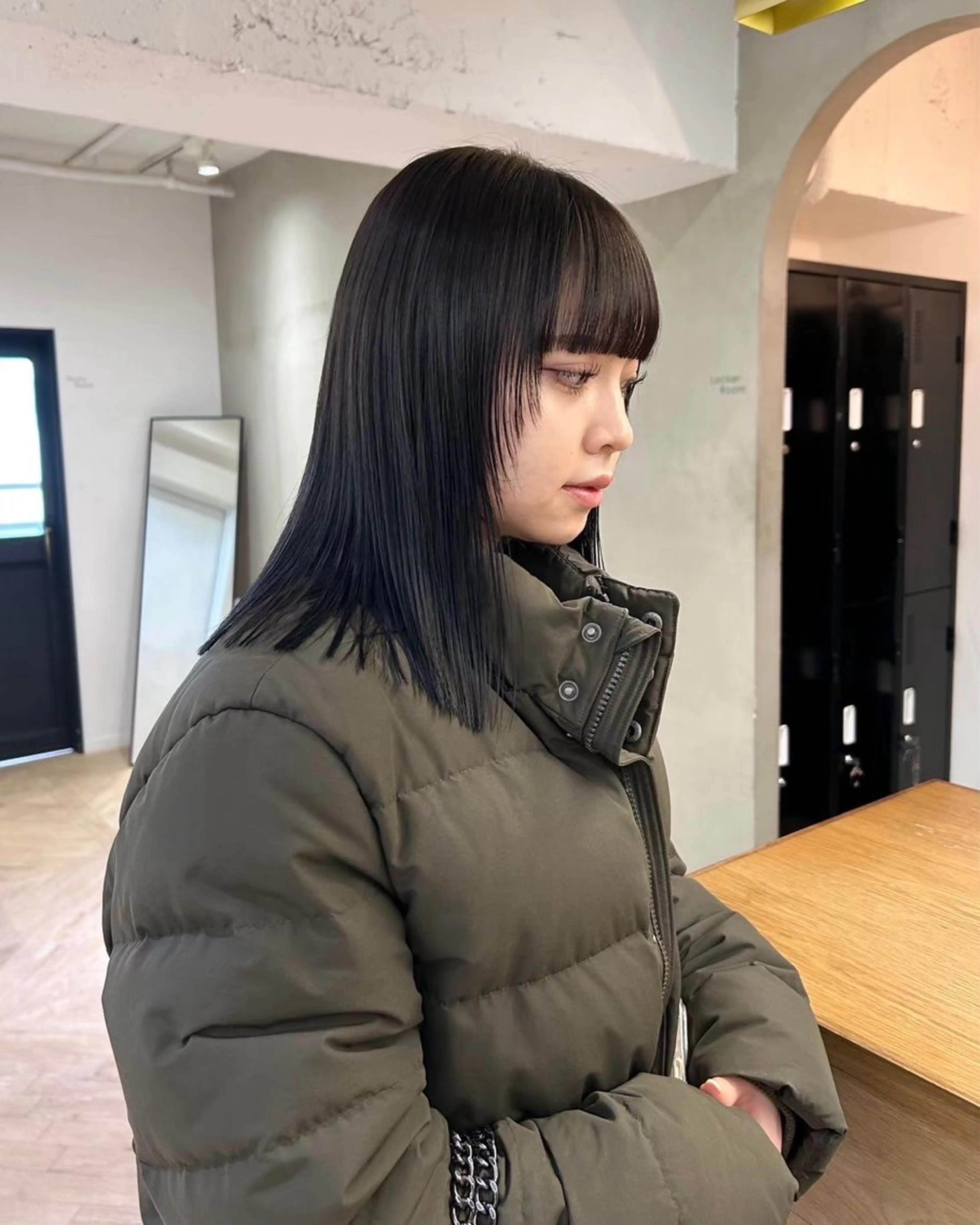 ミディアム カラー グレージュ 🪽透明感color /Shizuki🪽のヘアスタイル