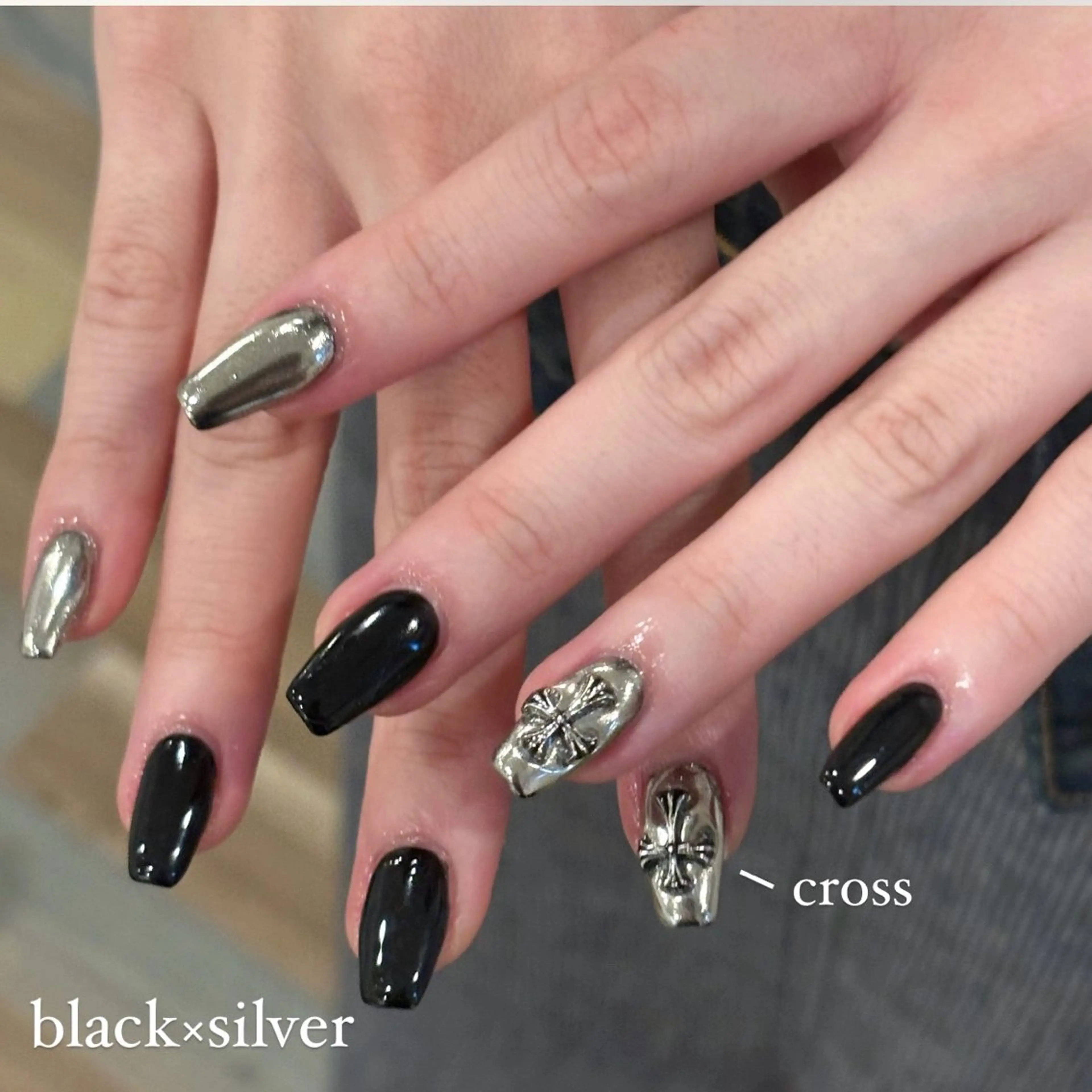 ネイル ミラーネイル ワンカラーネイル ハンドネイル millie ainee太田のネイルデザイン