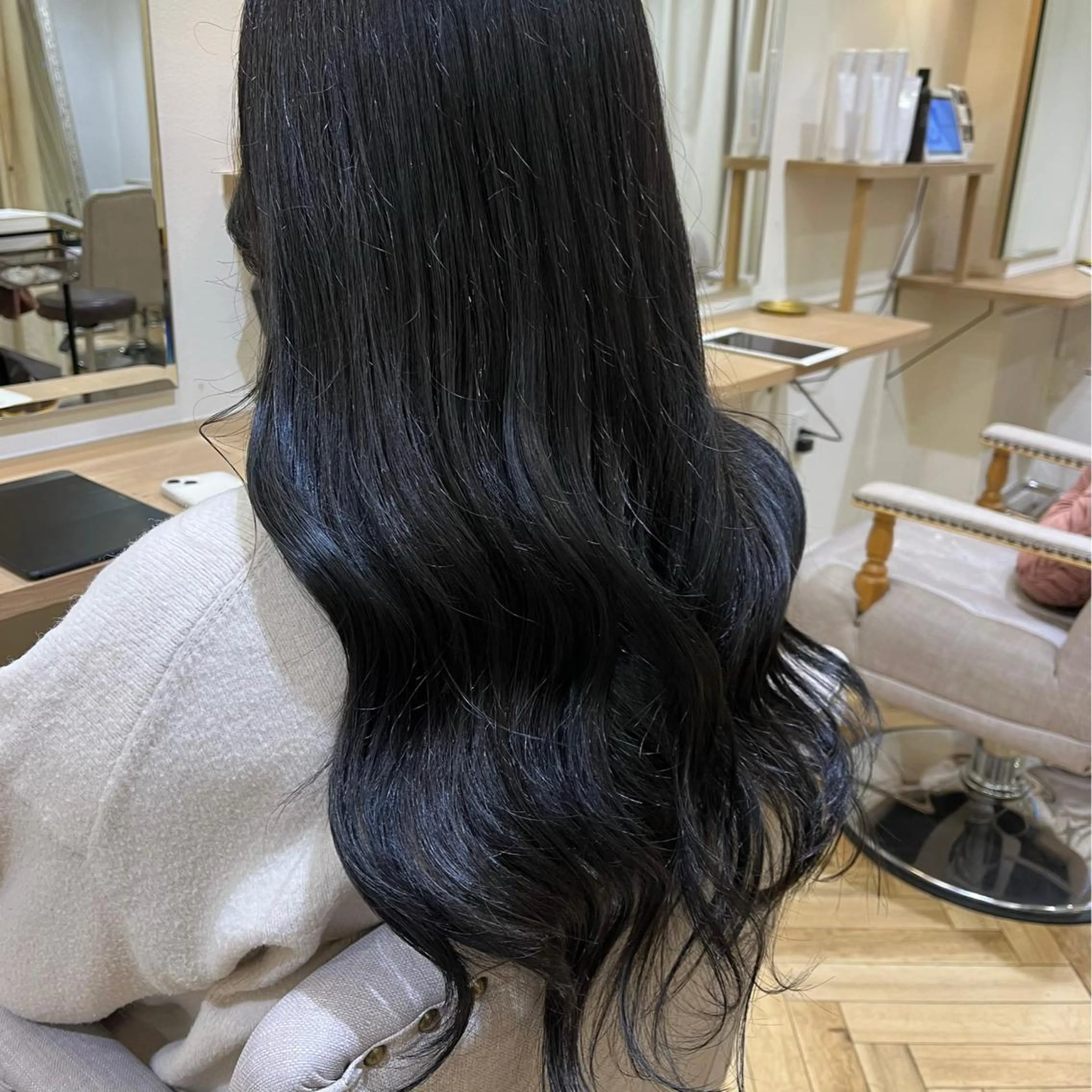 ロング カット ヘアカラー トリートメント 韓国ﾍｱ&ｼｮｰﾄ ボブ💜桑原のヘアスタイル