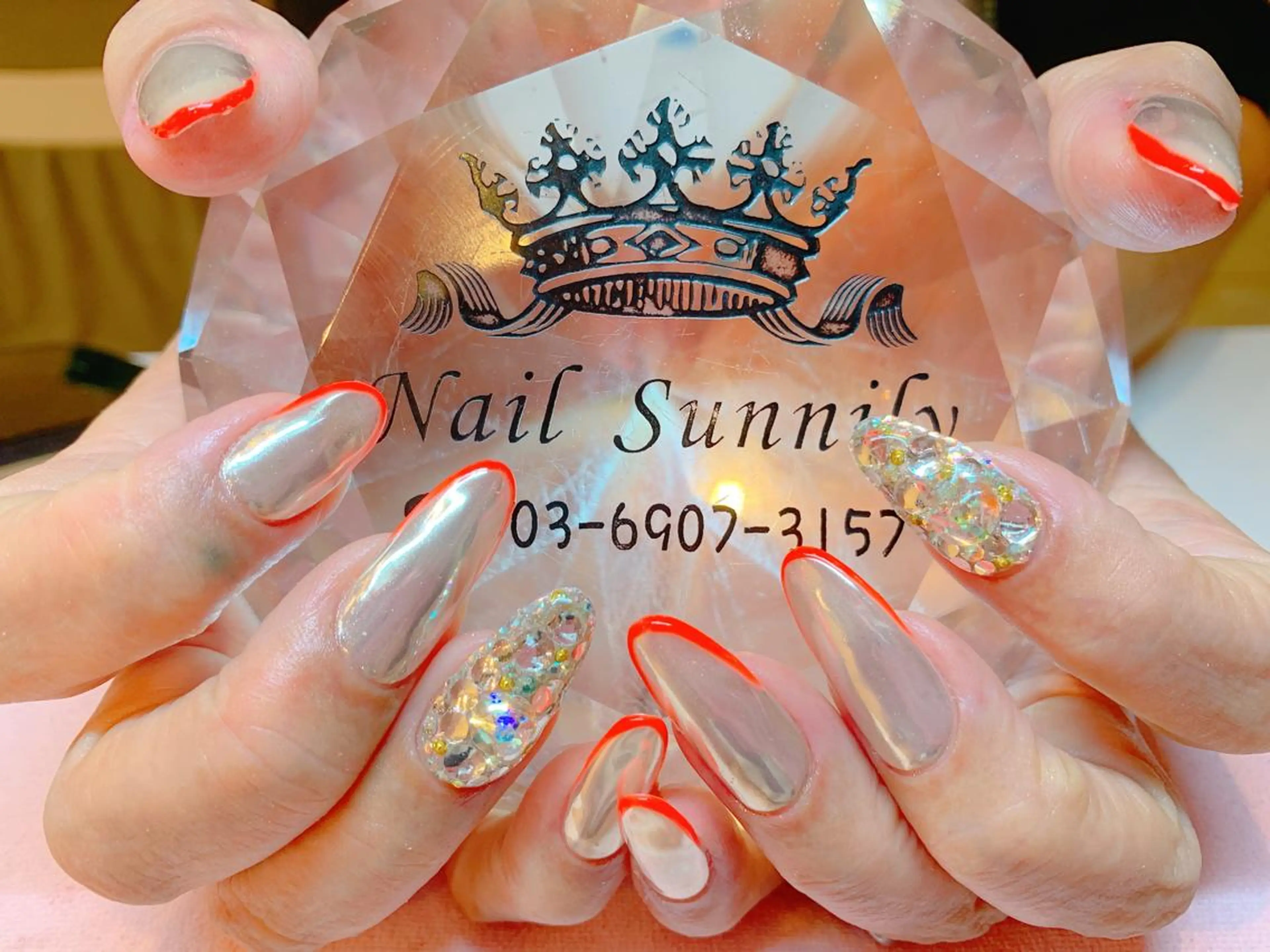 ネイル 長さだし専門店 M2　rikaのネイルデザイン