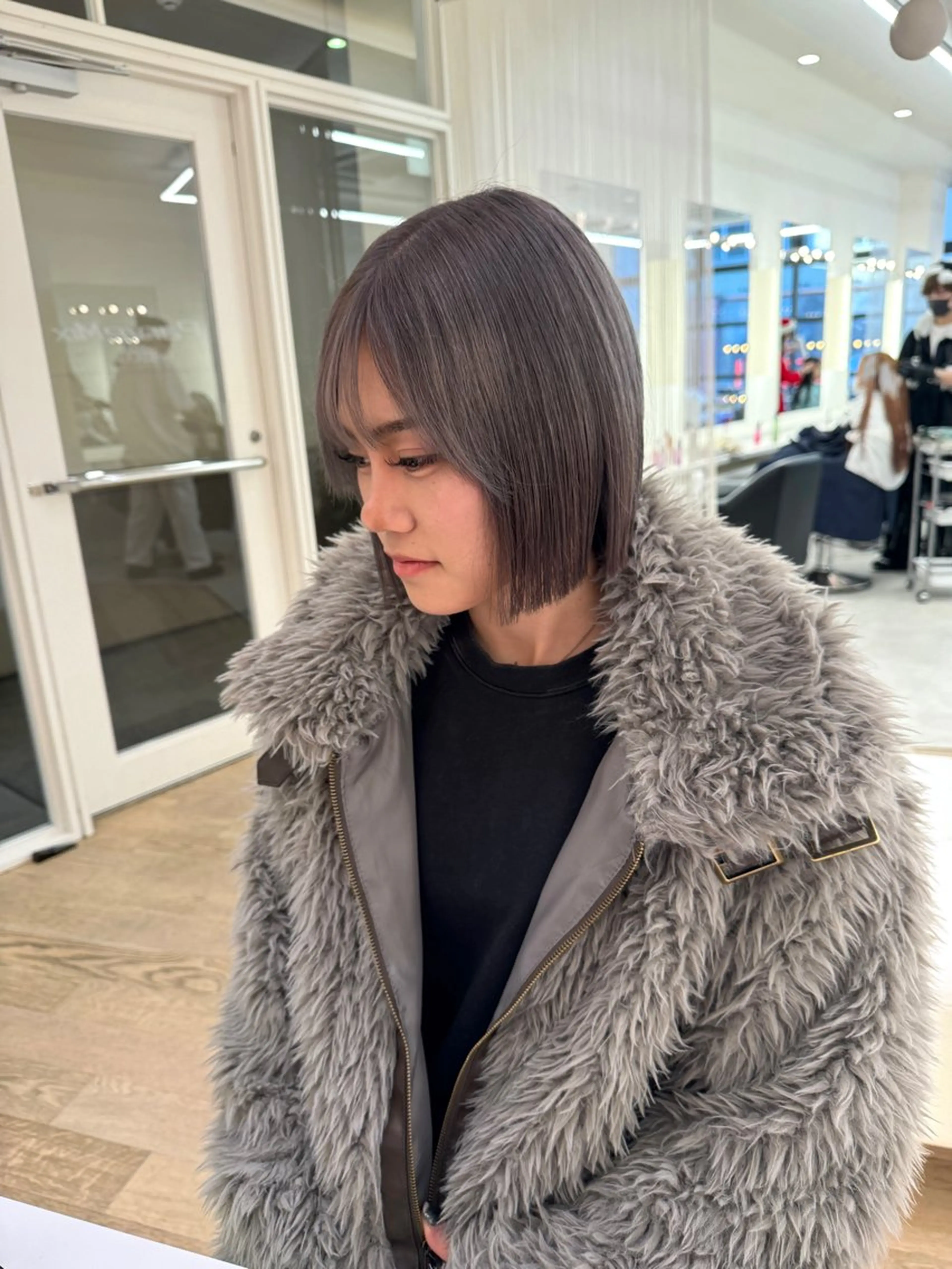 ロング カラー カット ヘアカラー ♡ParveMix NANO♡のヘアスタイル