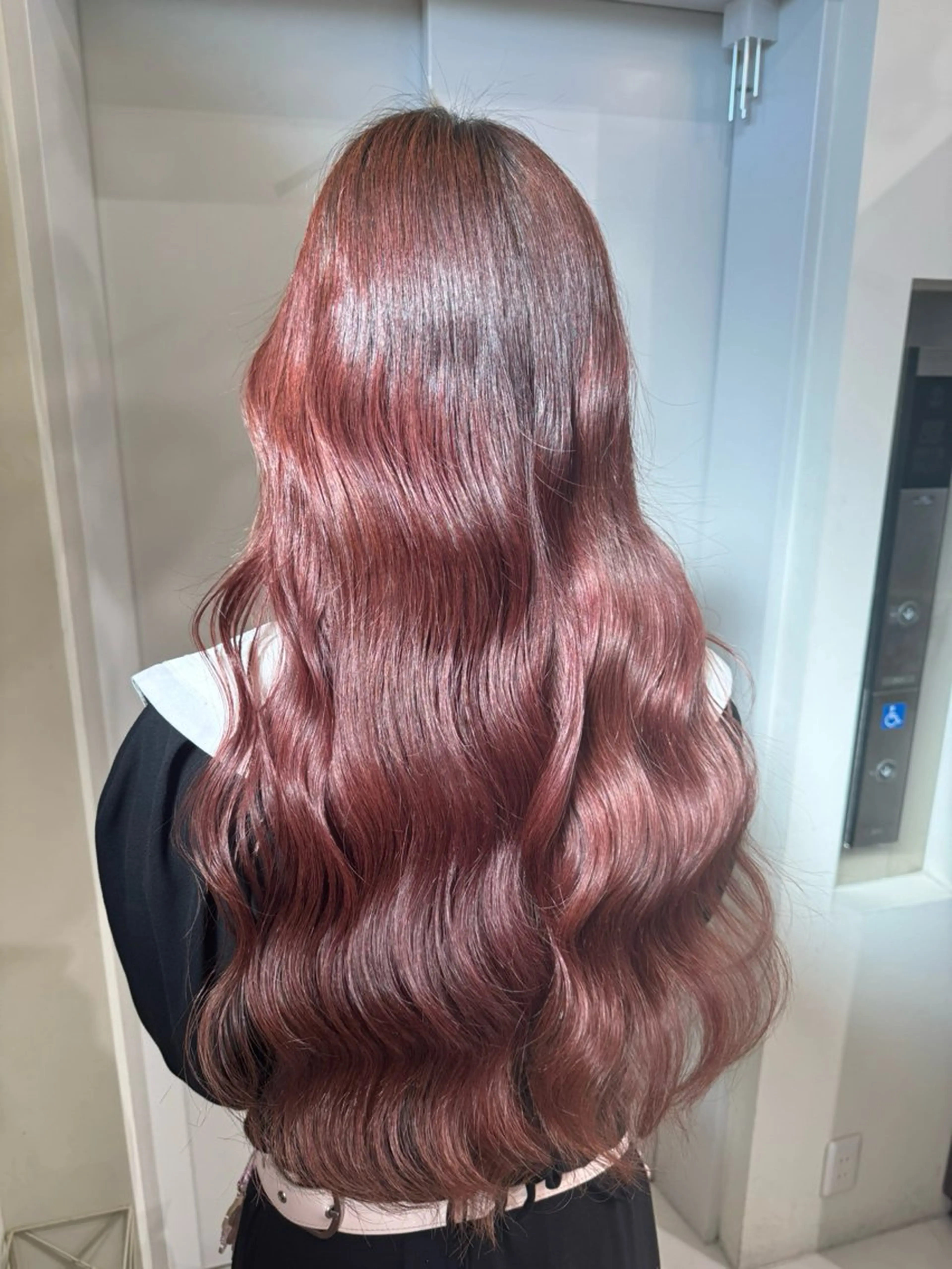 ロング ヘアカラー トリートメント 縮毛・髪質改善🩰 mai🐰ྀི🤍のヘアスタイル