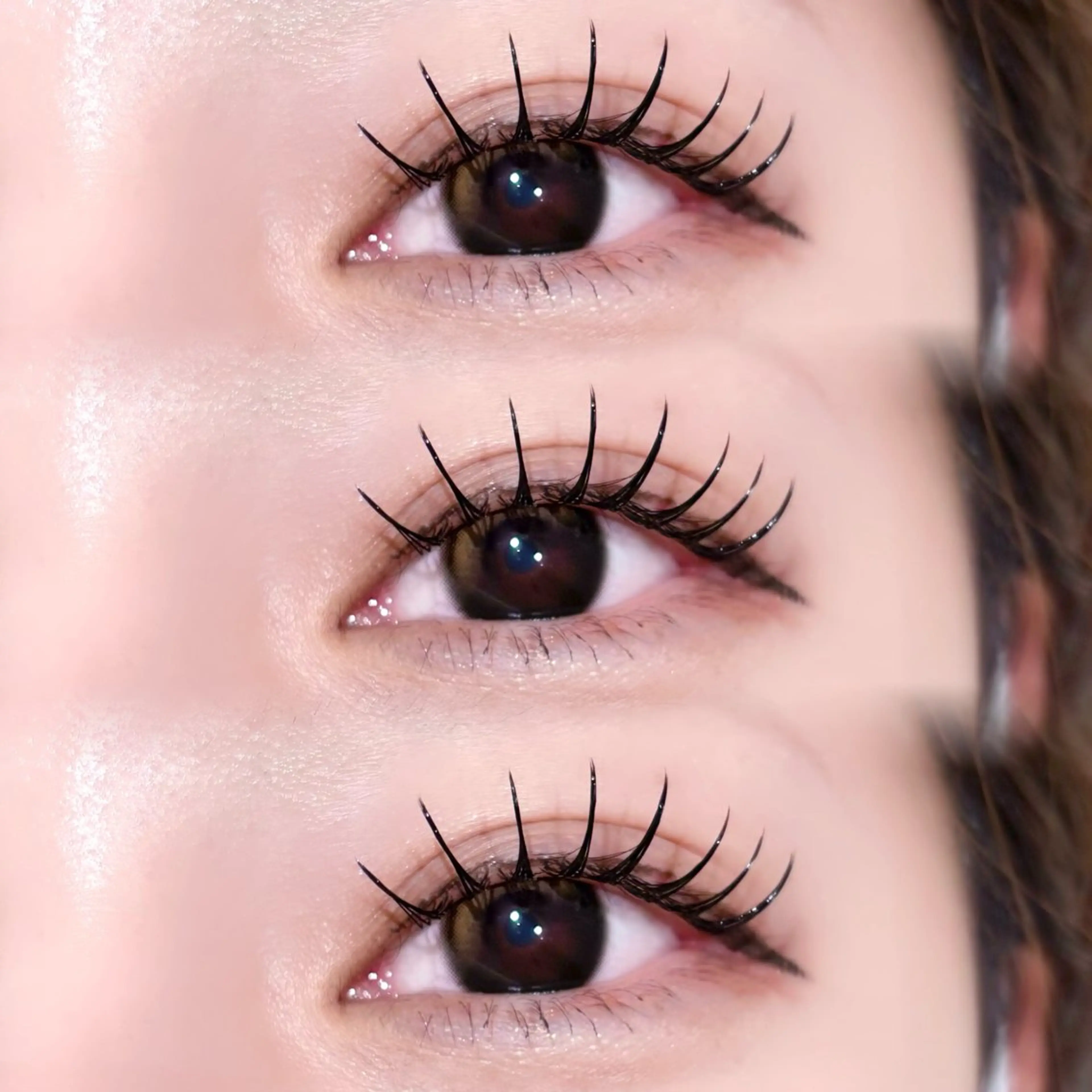 マツエク・マツパ Cカール フラットラッシュ マツエク Due S 🤍 airiのマツエク・マツパデザイン