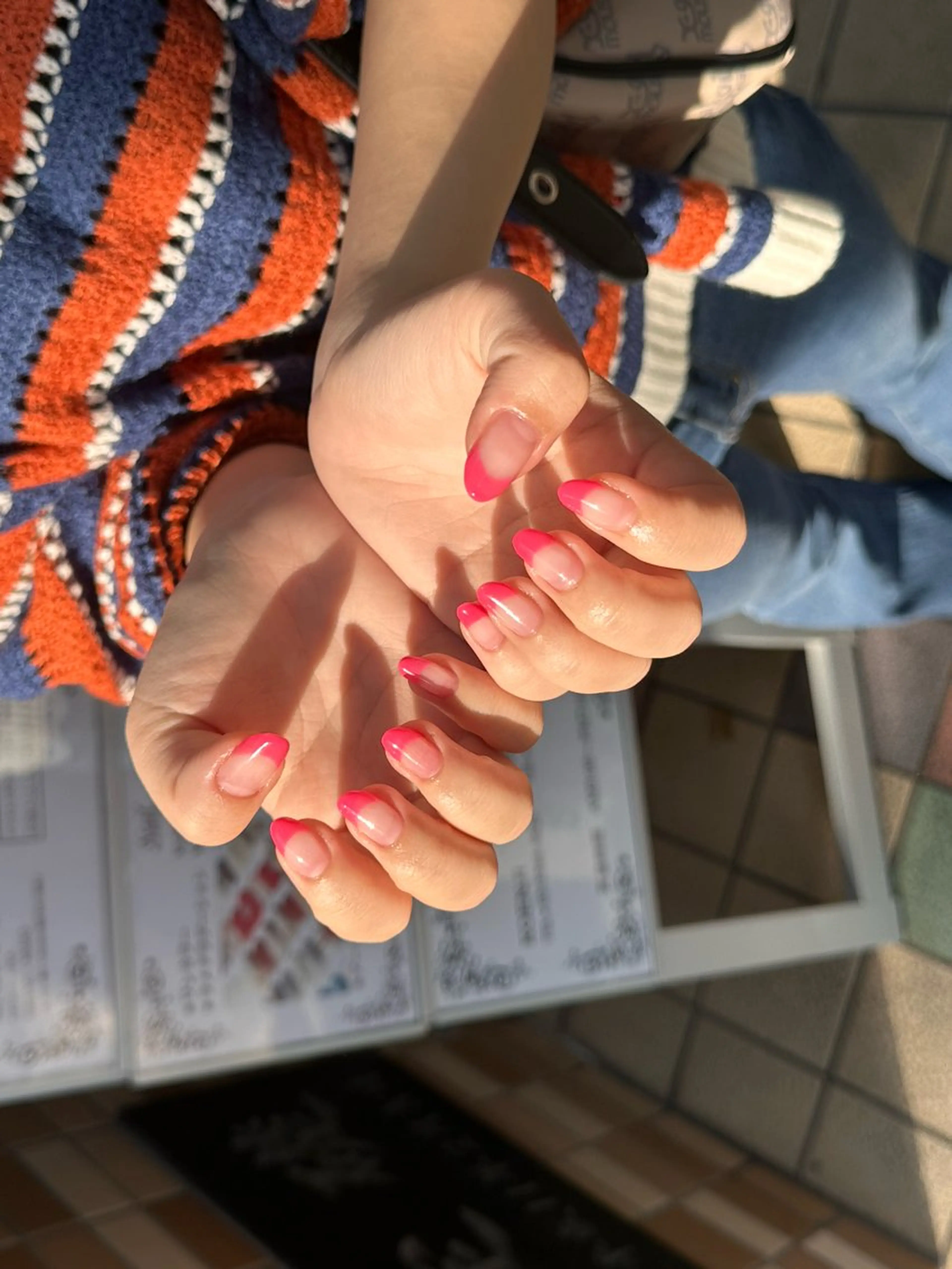 ネイル フレンチネイル Buena所属・miu "のネイルデザイン