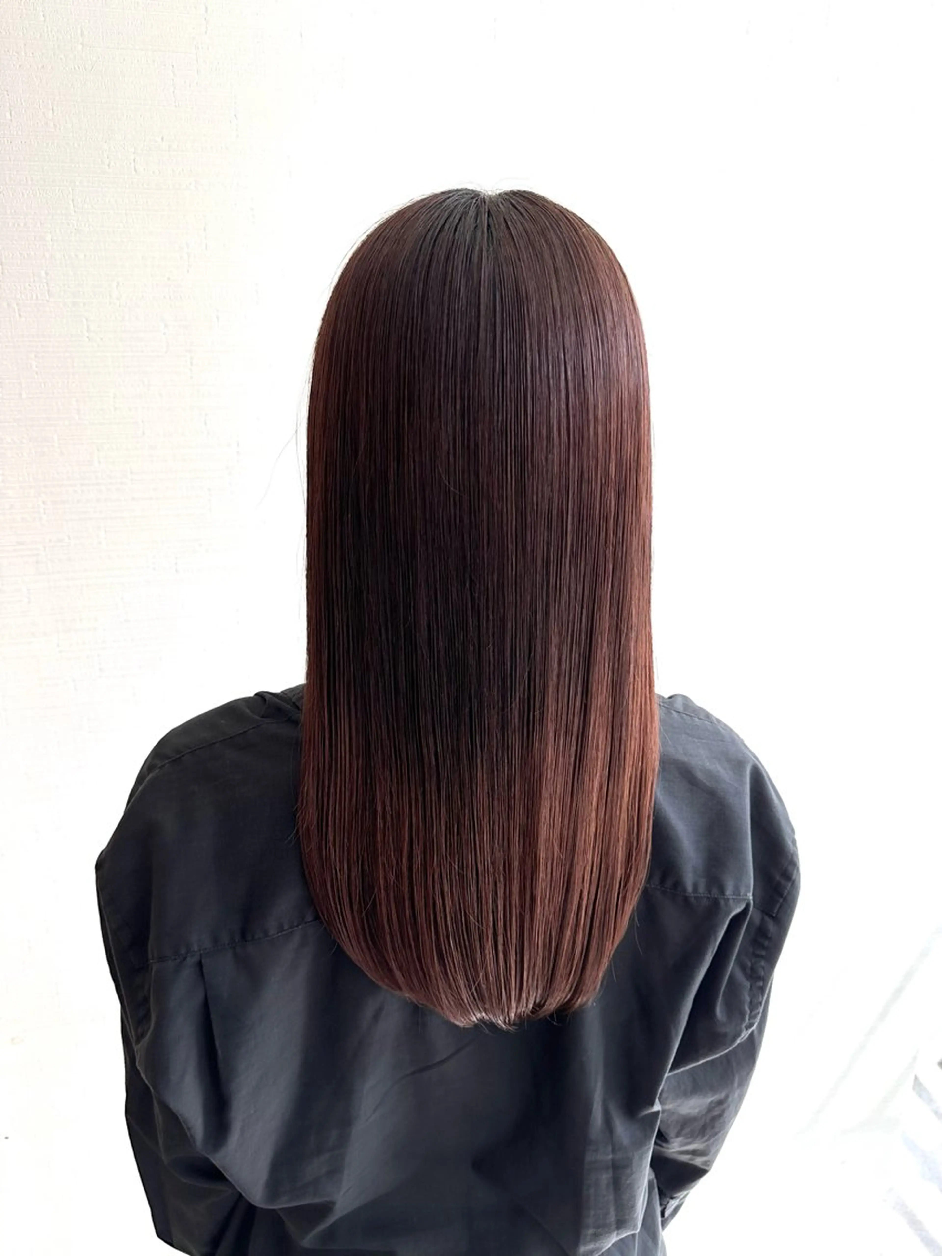 セミロング カラー 髪質改善 トリートメント 🥇髪質改善🥇 polon代表鵜澤のヘアスタイル