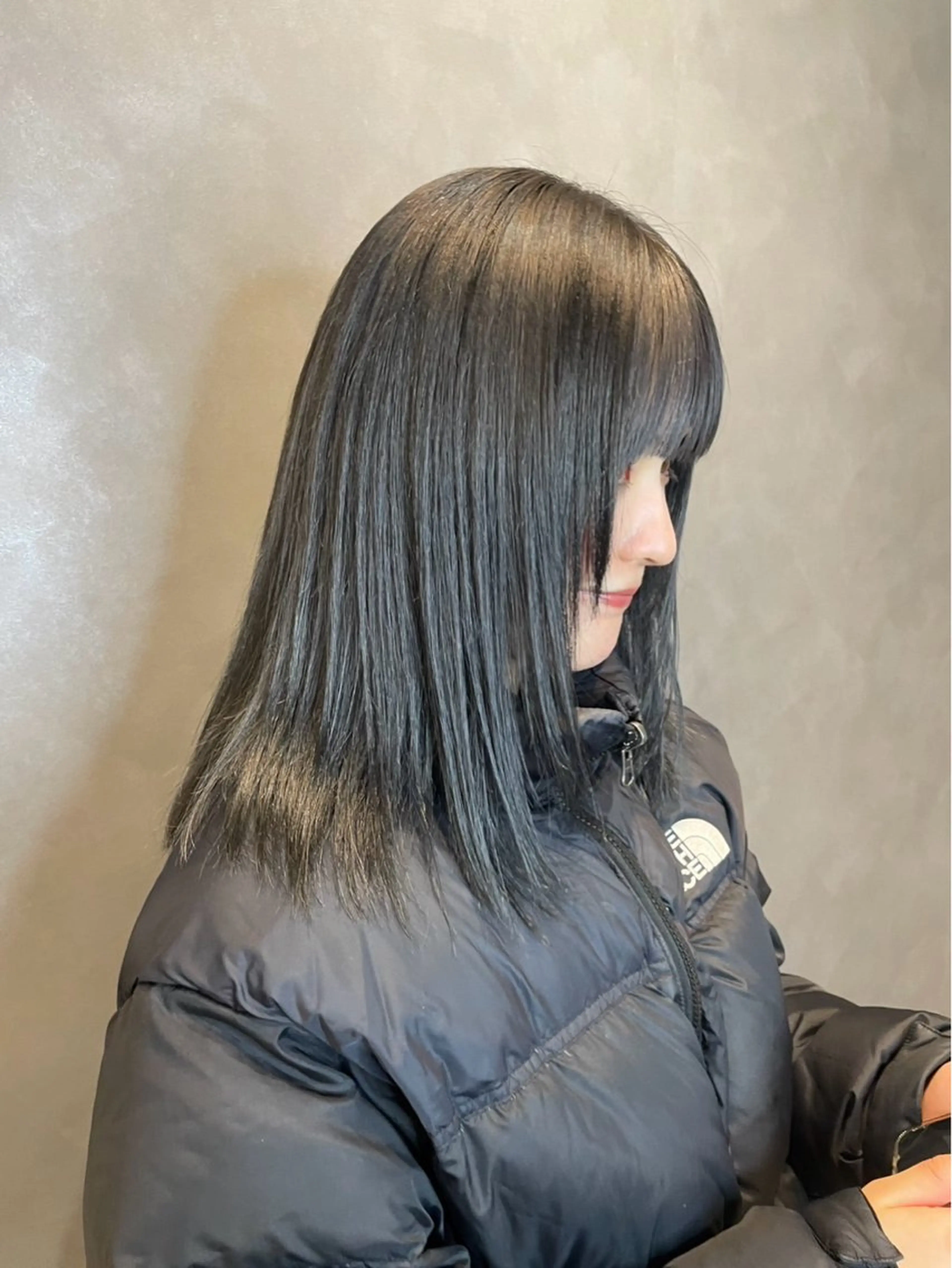 レディースカット✂️➕ワンカラー➕縮毛矯正の写真