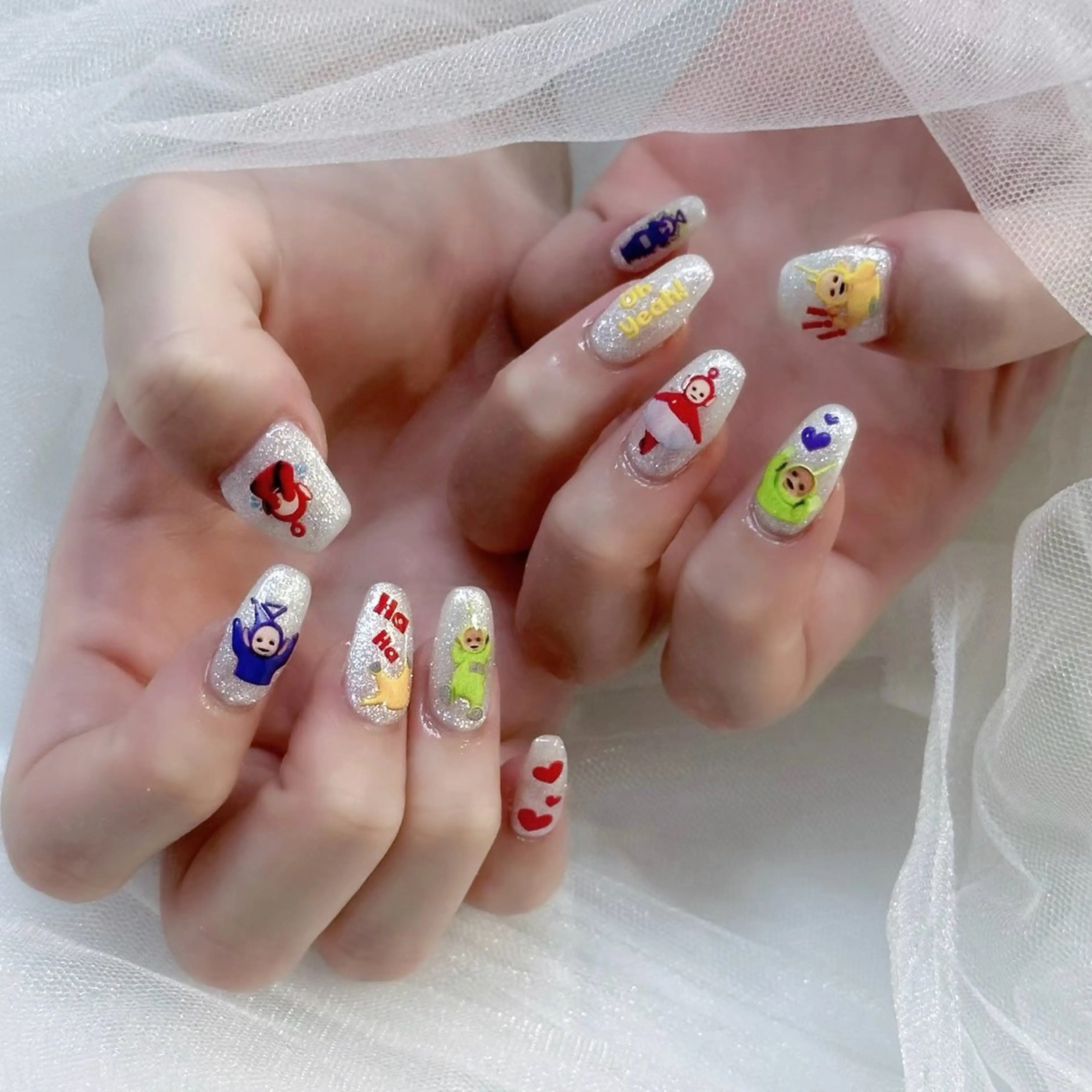 💗すぐ予約限定💗ワンカラー+シールつけ放題(オフ込み)の写真